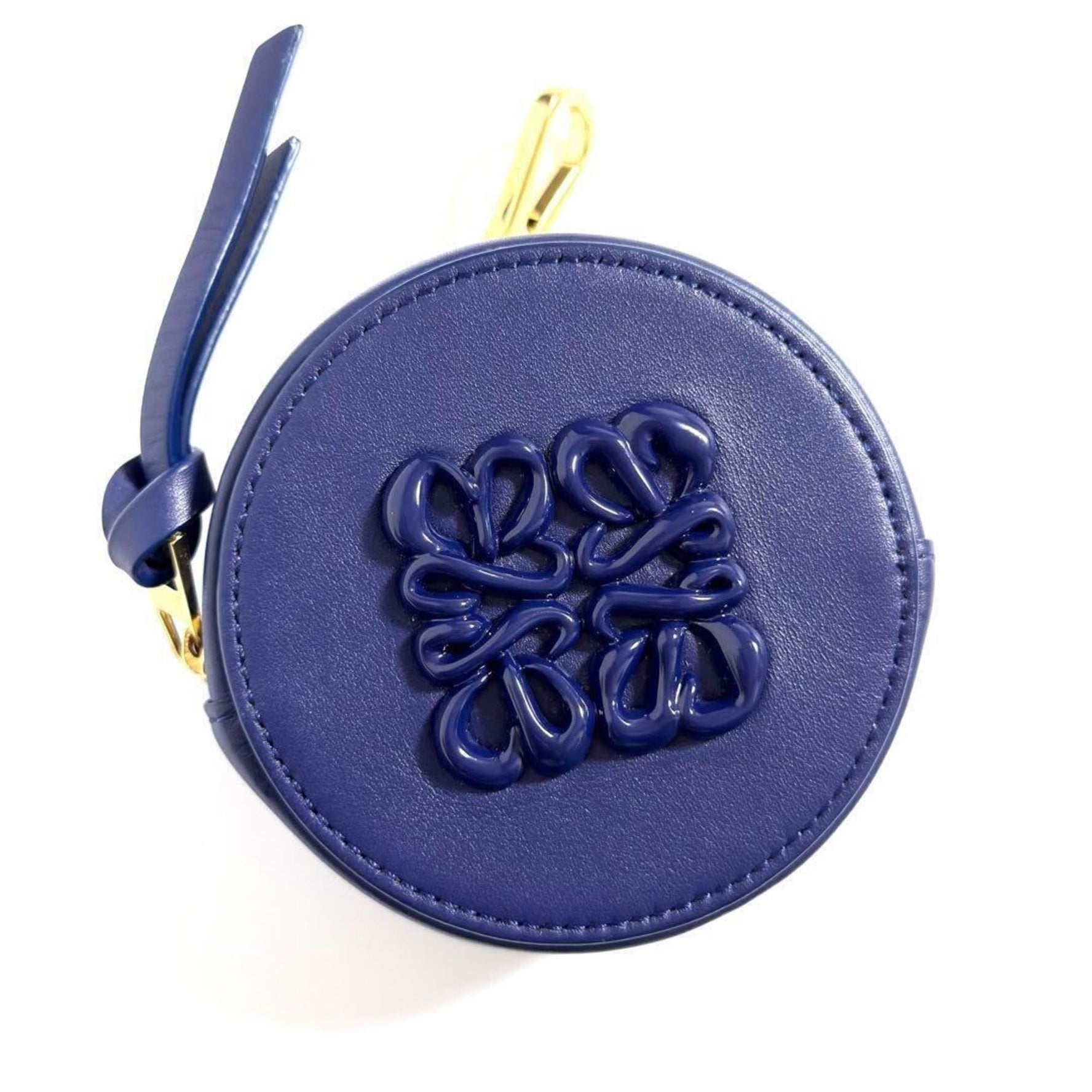 LOEWE INFLATED ANAGRAM COOKIE CHARM COIN CASE