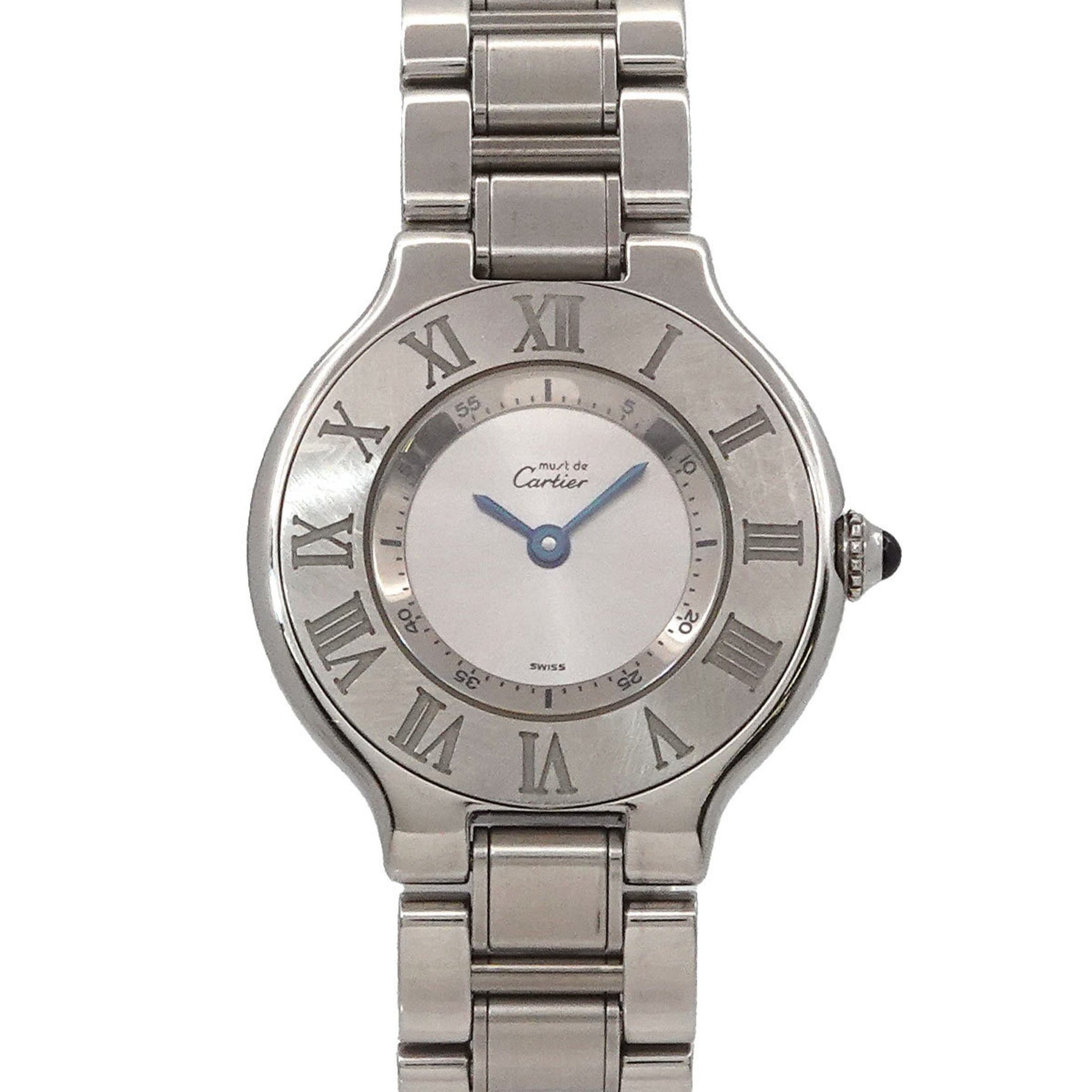 Cartier Must 21 Vantianne W10109T2 Women's Silver Quartz Watch