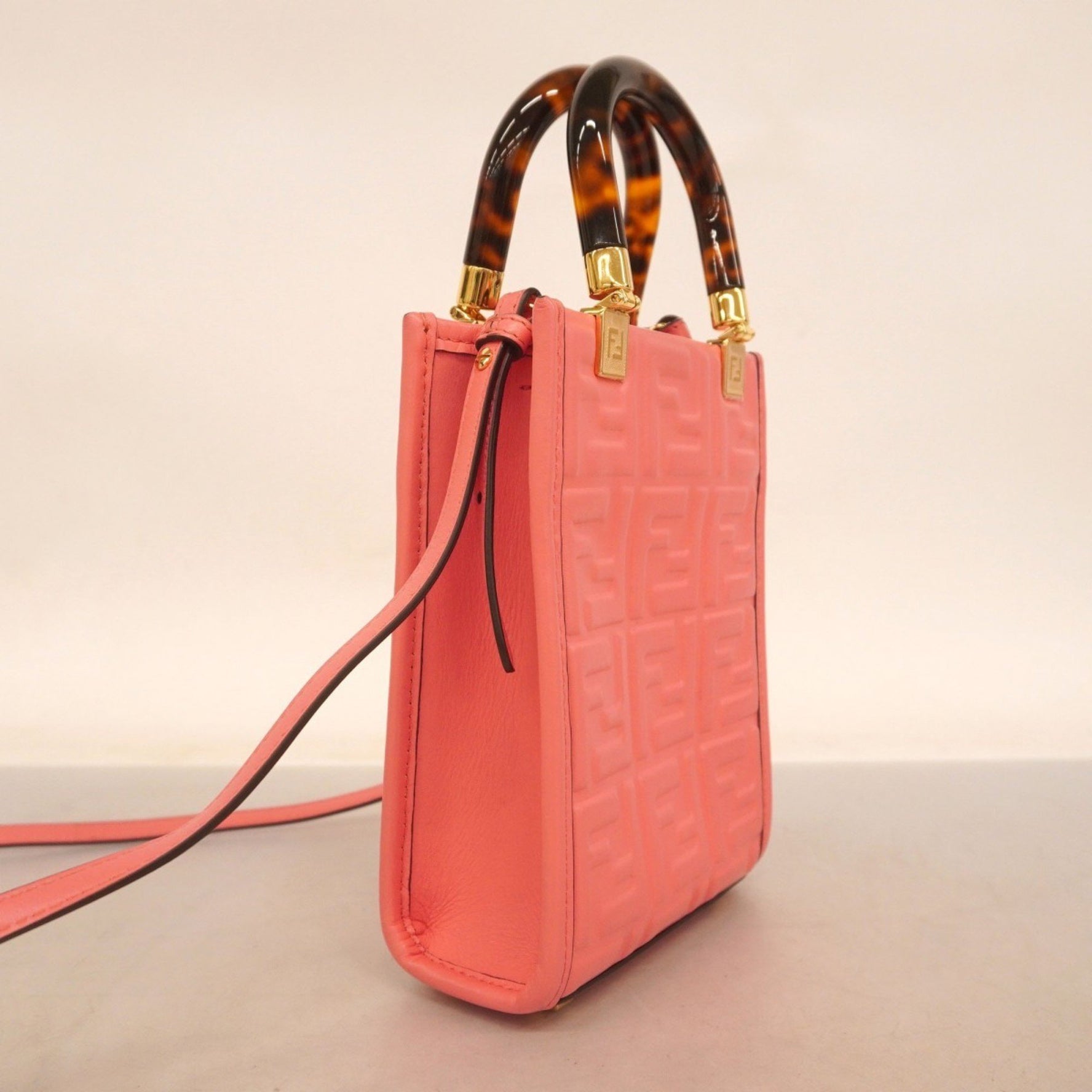 Fendi Sunshine Leather Handbag