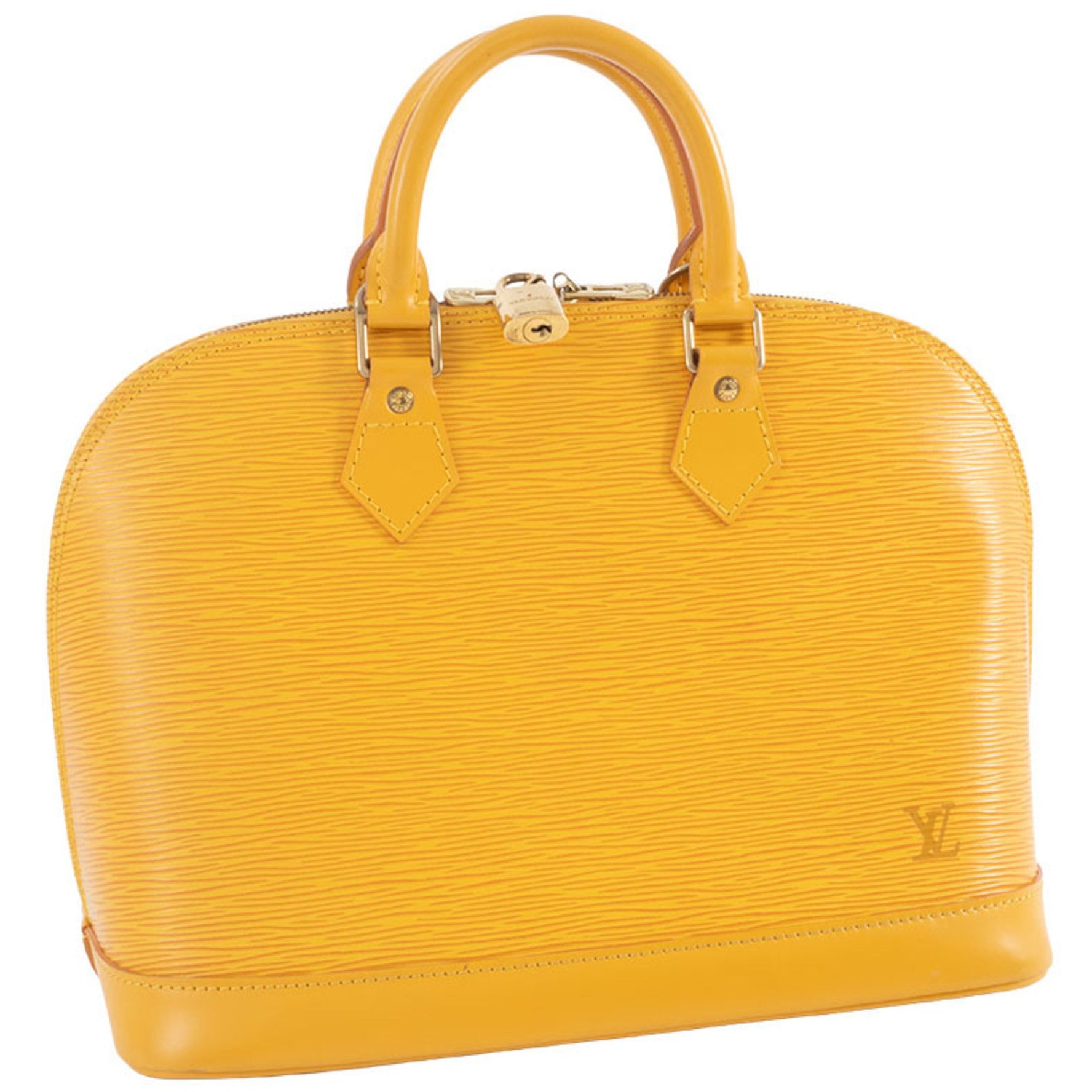 Louis Vuitton Alma PM Handbag Epi Leather Tassili