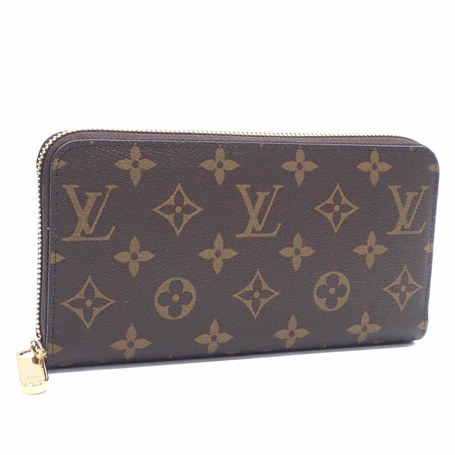 Louis Vuitton Monogram Zippy Wallet, Round Long Gold, MONOGRAM ICED GOLD, Japan Exclusive