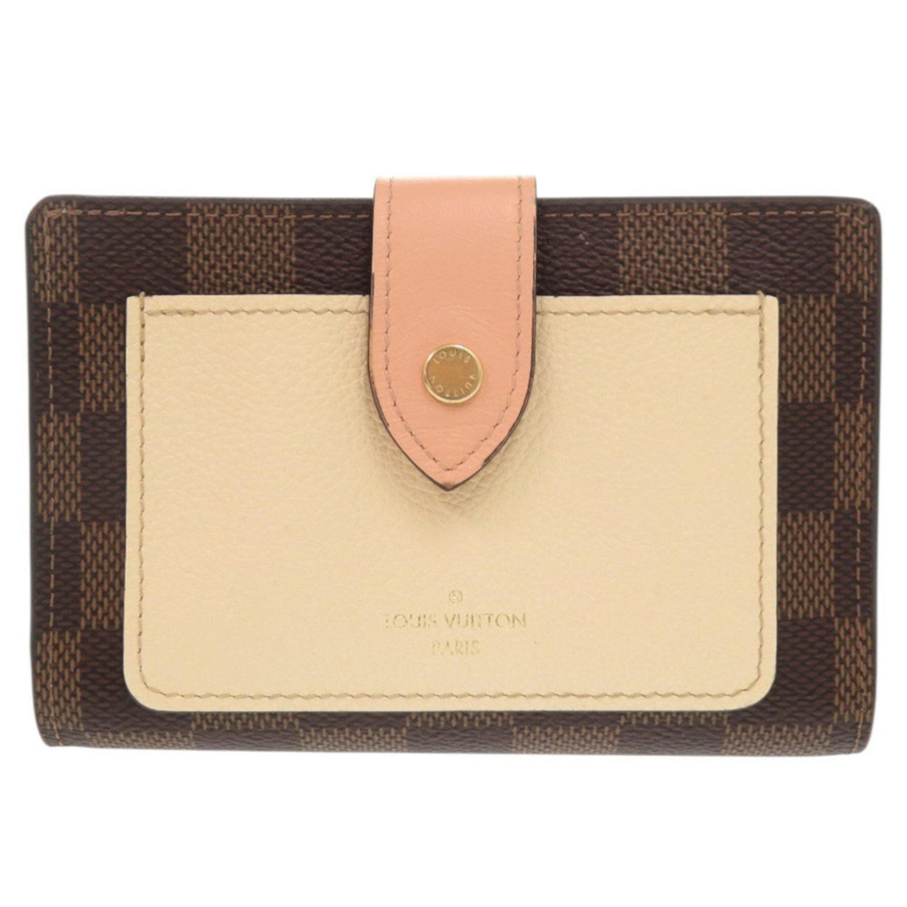 Louis Vuitton Portefeuille Juliette Damier IC Brown Bifold Wallet LV 0520 LOUIS VUITTON