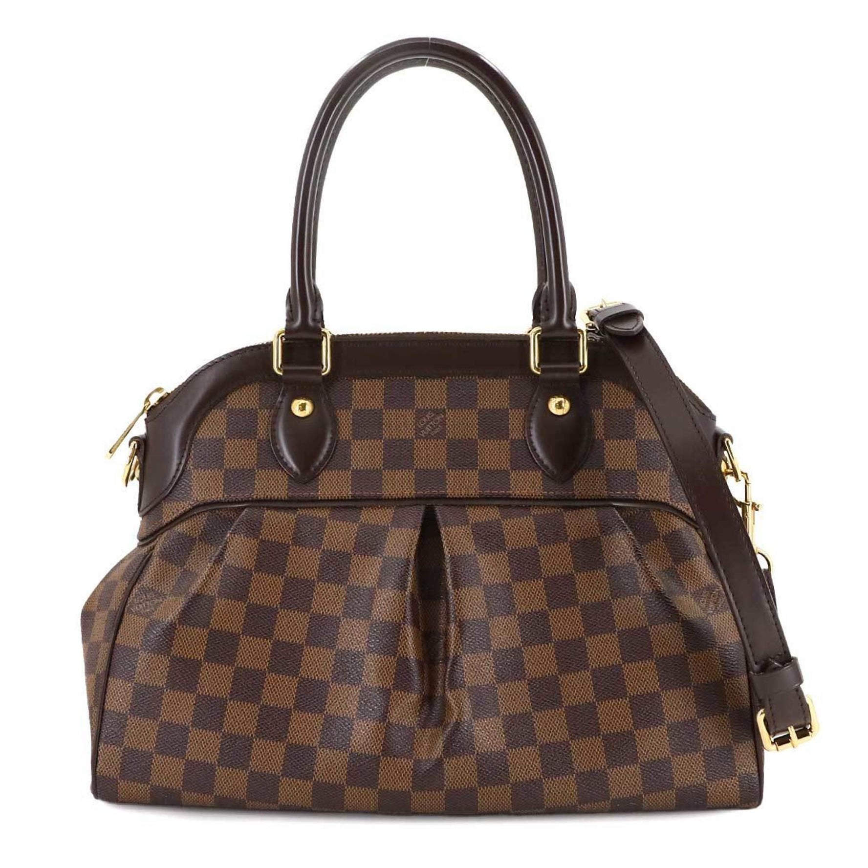 Louis Vuitton Damier Trevi PM Ebene Handbag/Shoulder Bag