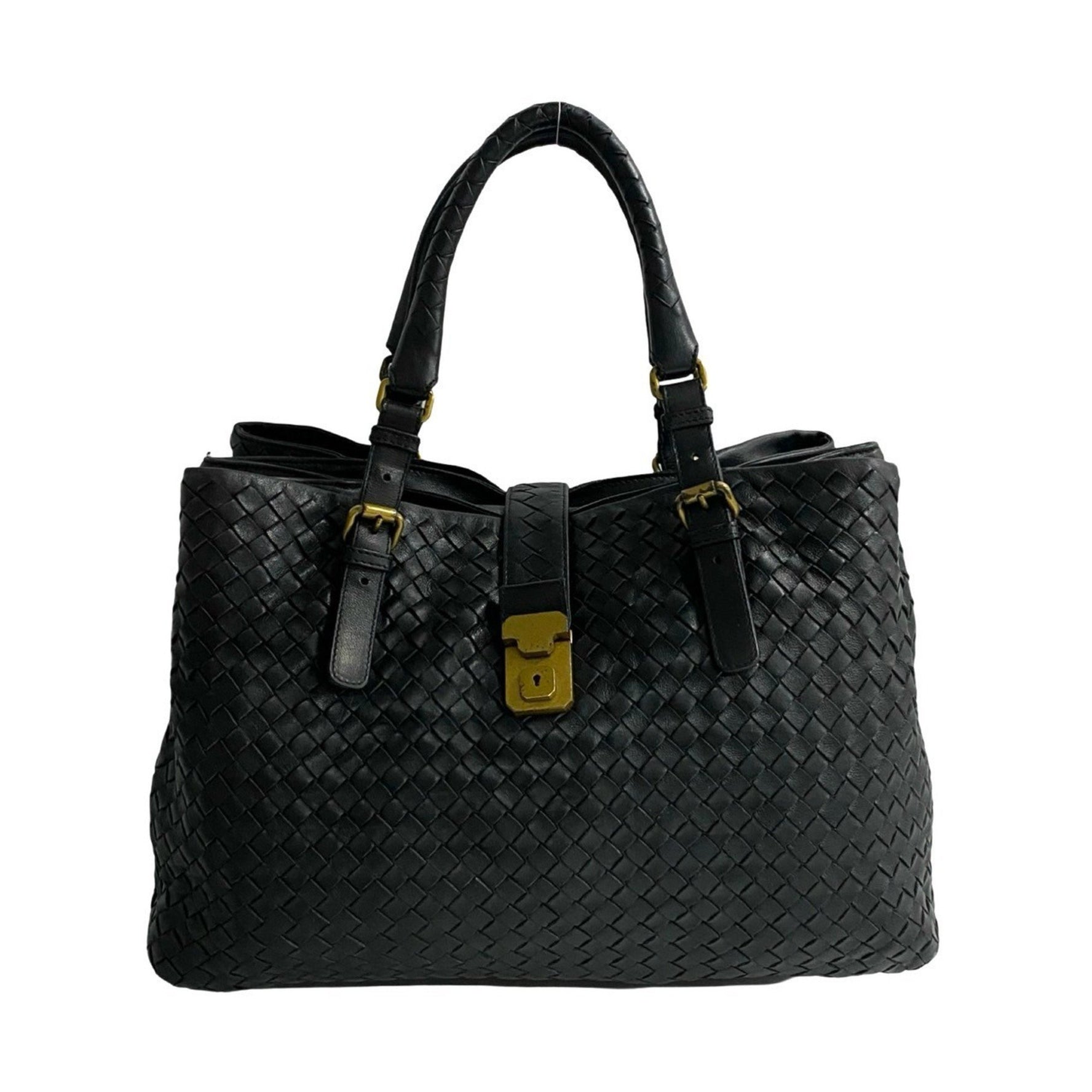 BOTTEGA VENETA Intrecciato Leather Tote Bag
