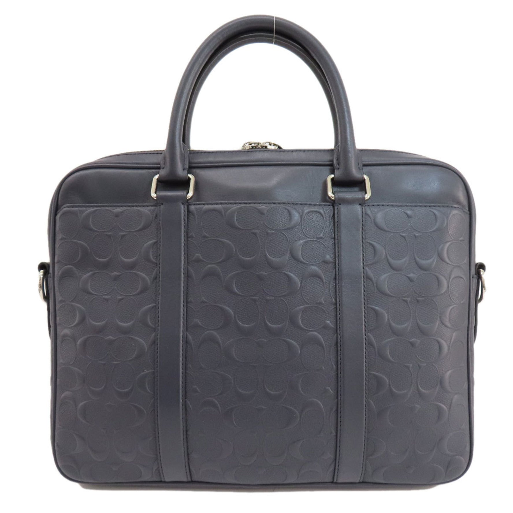 Coach Signature Bag Leather