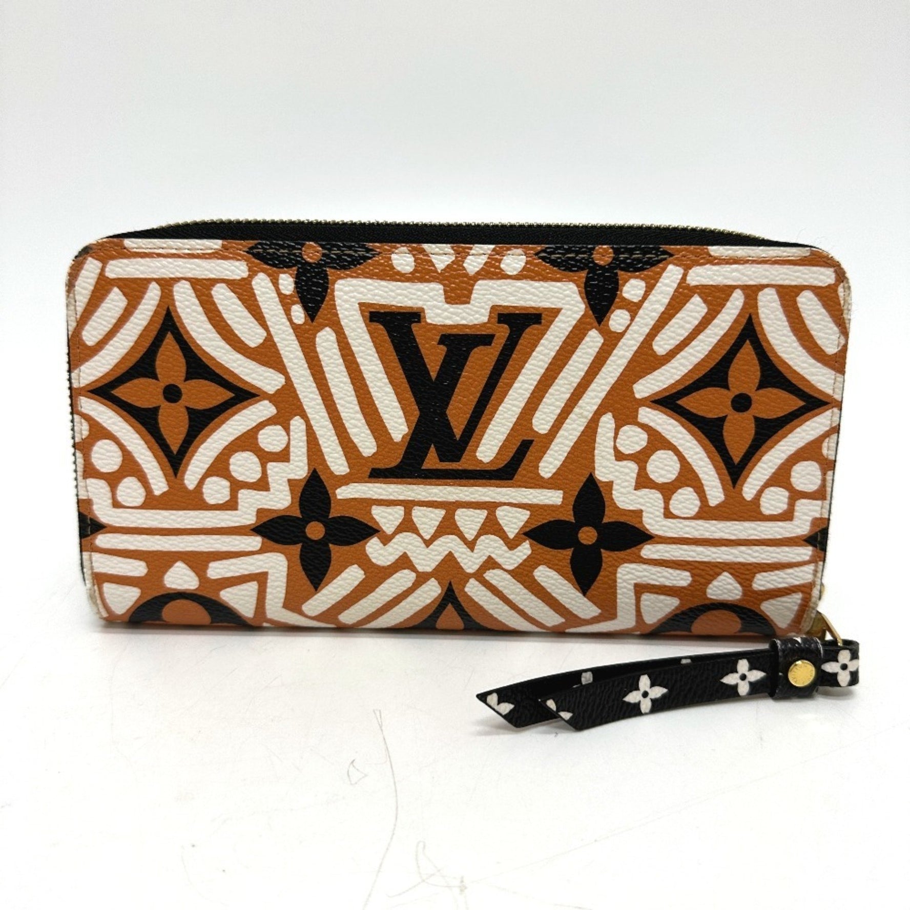 LOUIS VUITTON M69437 Monogram LV Crafty Zippy Wallet Long in Canvas, Women's, Brown