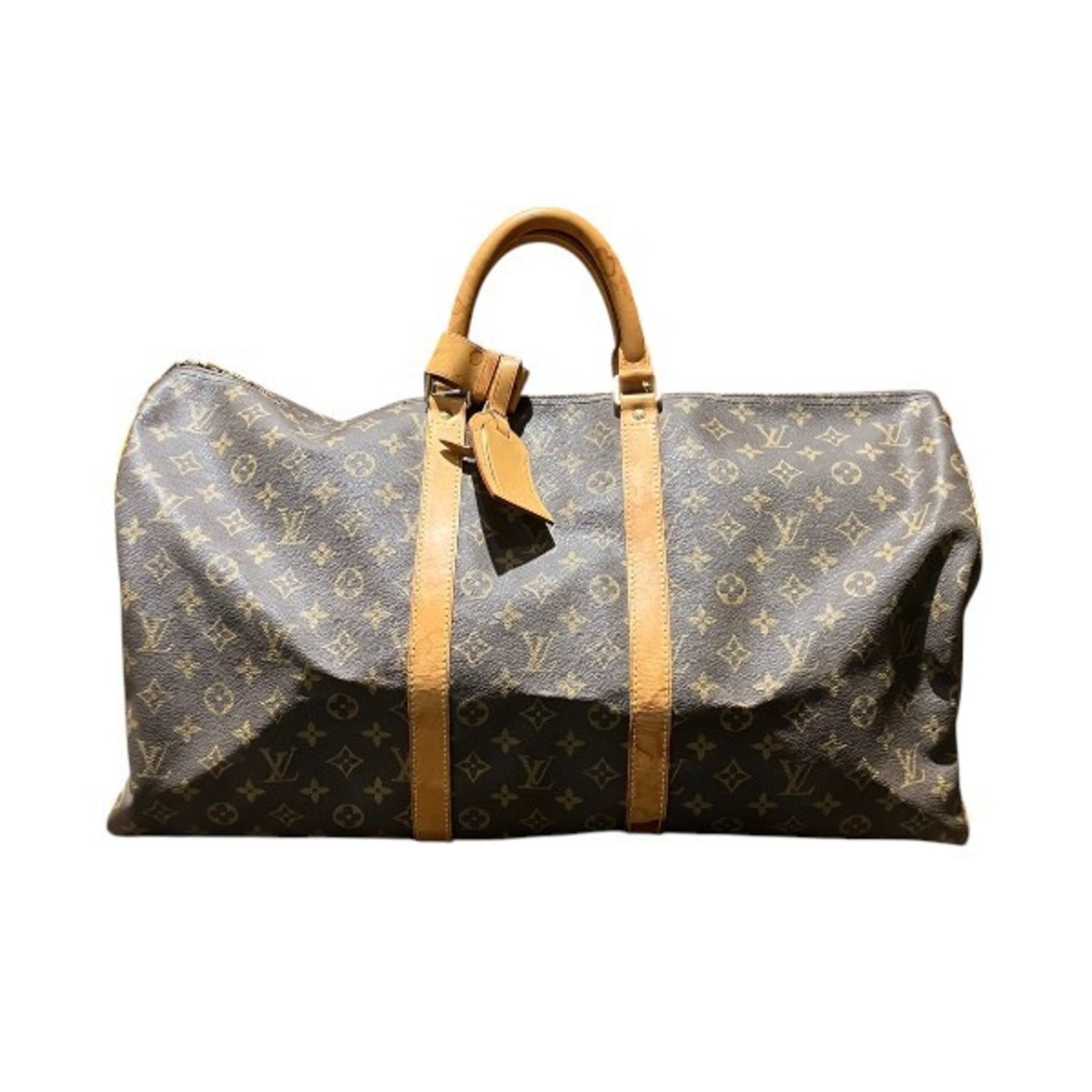 Louis Vuitton Monogram Keepall 55 Bag Boston bag Men's Women's