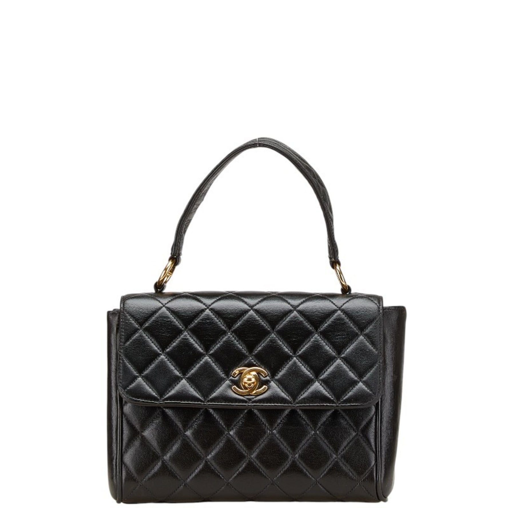 CHANEL Matelasse Coco Mark Handbag in Lambskin
