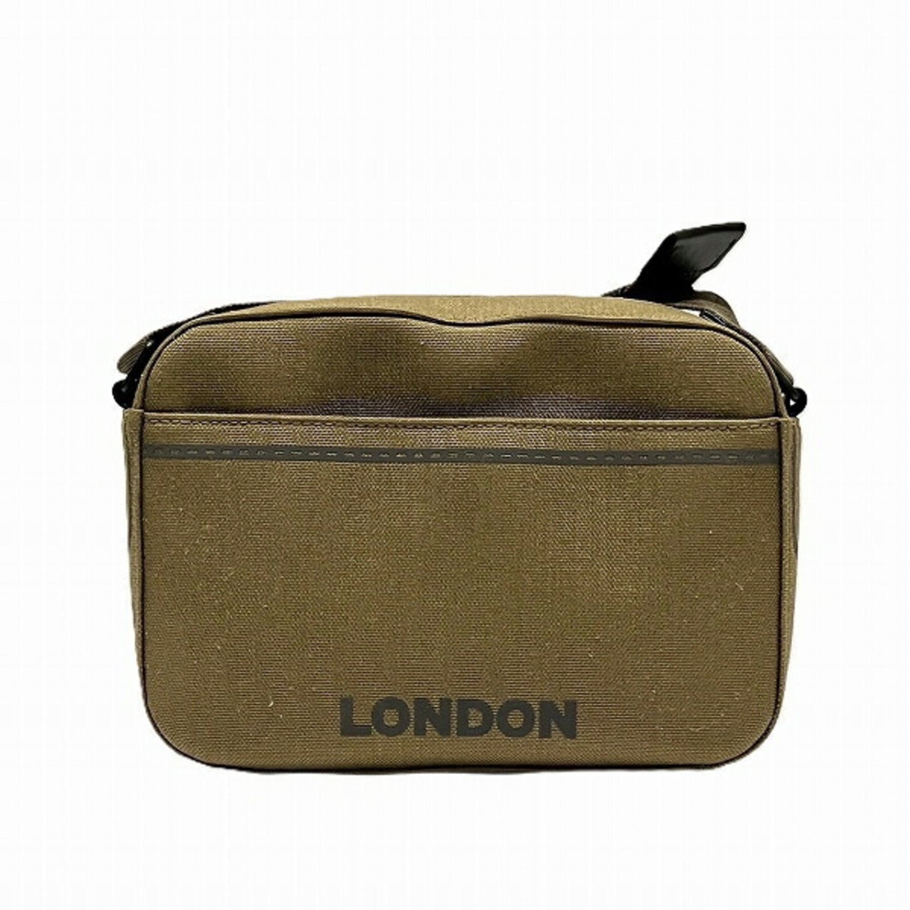 Burberry Canvas Khaki Bag Body Shoulder for Men and Women