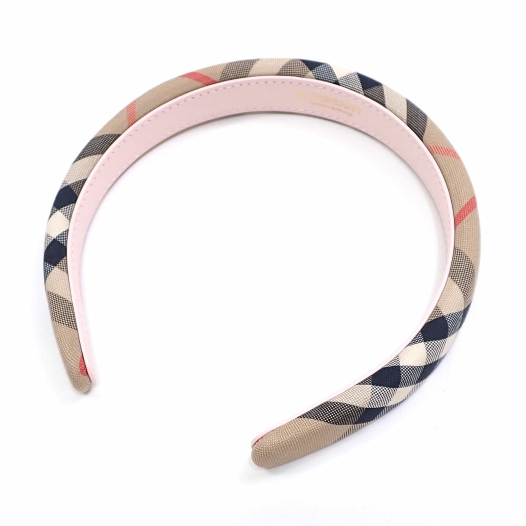 Burberry Archive Check Pattern Headband