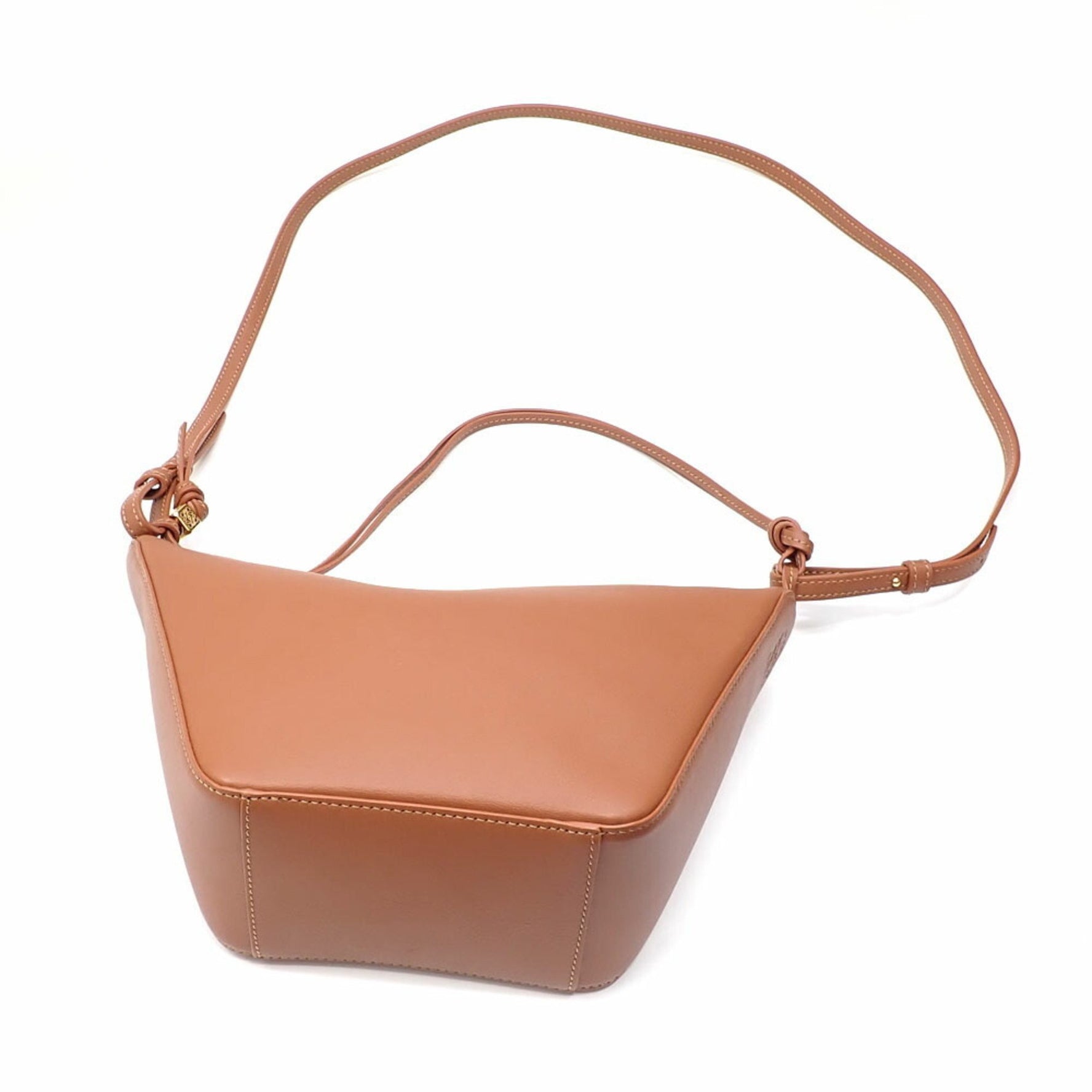 Loewe Hammock Mini Hobo Bag in Tan Classic Calfskin Leather