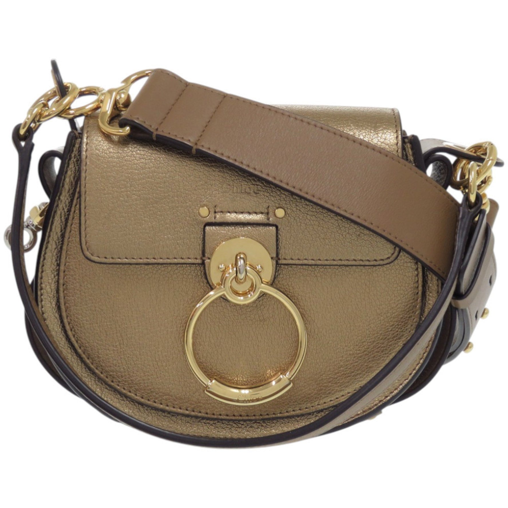 Chloé Chloe Metal Tess Small 01 19 70 65 3 Leather Shoulder Bag 0659
