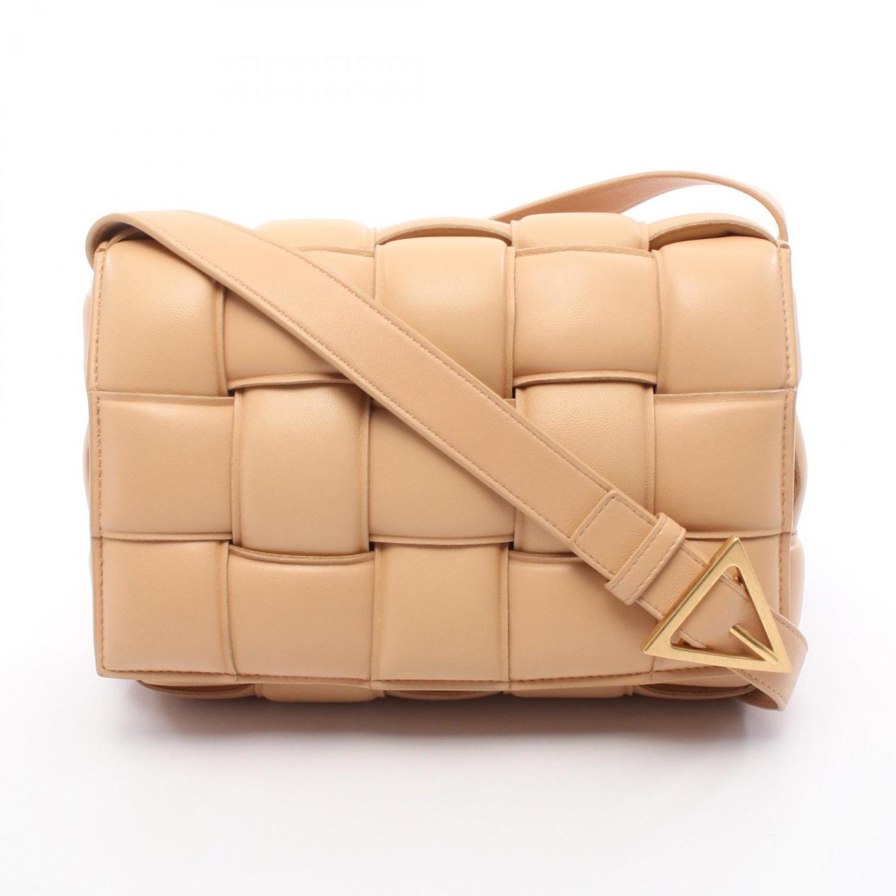 Bottega Veneta Padded Cassette Intrecciato Shoulder Bag, Leather