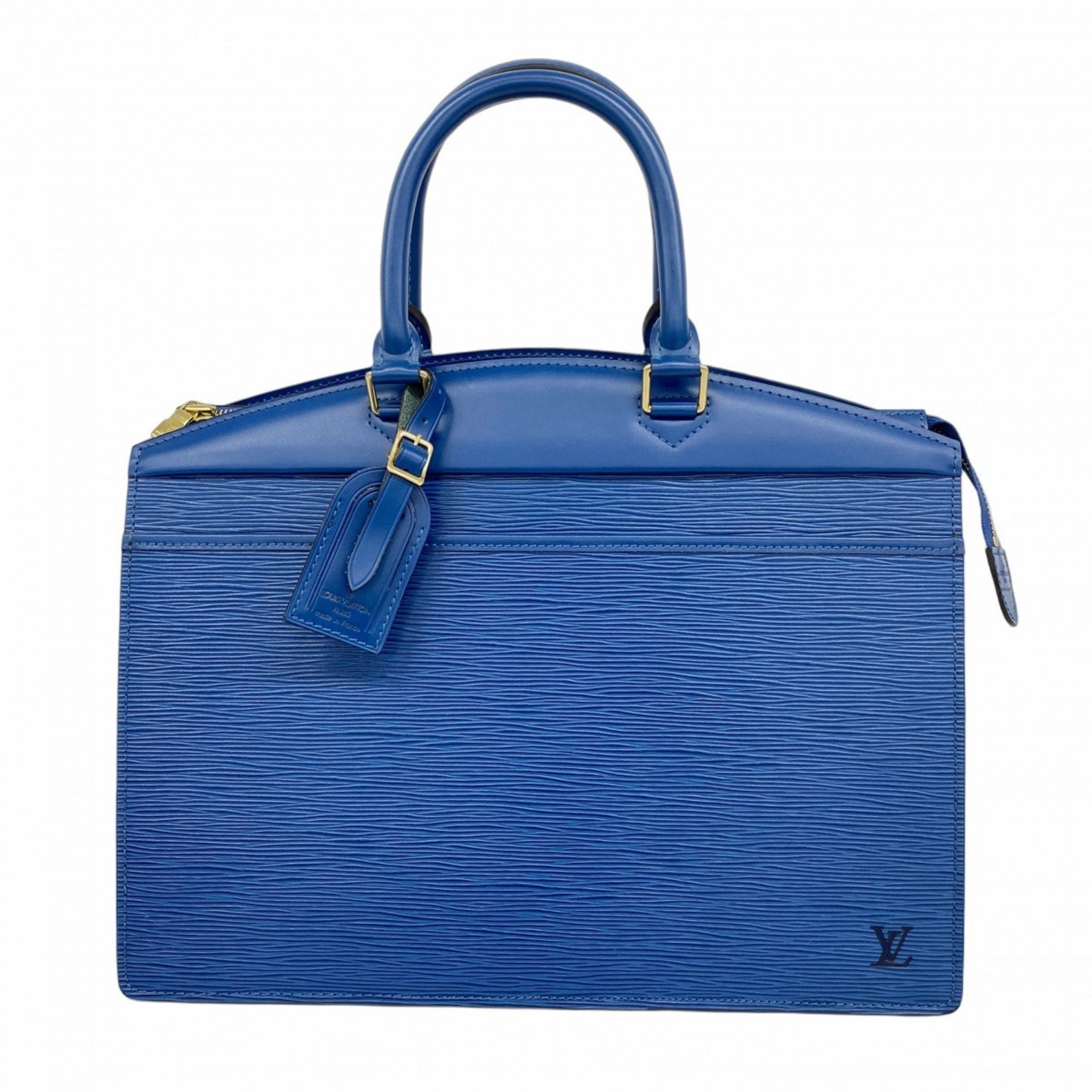 Louis Vuitton Epi Riviera Handbag M48185 Toledo Blue for Women