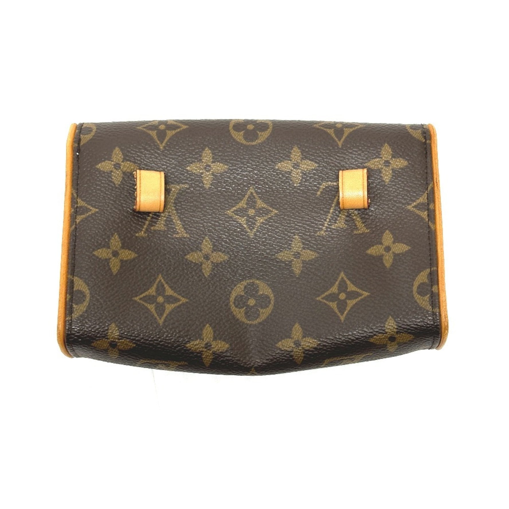Louis Vuitton Pochette Florentine Waist Bag Pouch Only Monogram Canvas Men's Brown