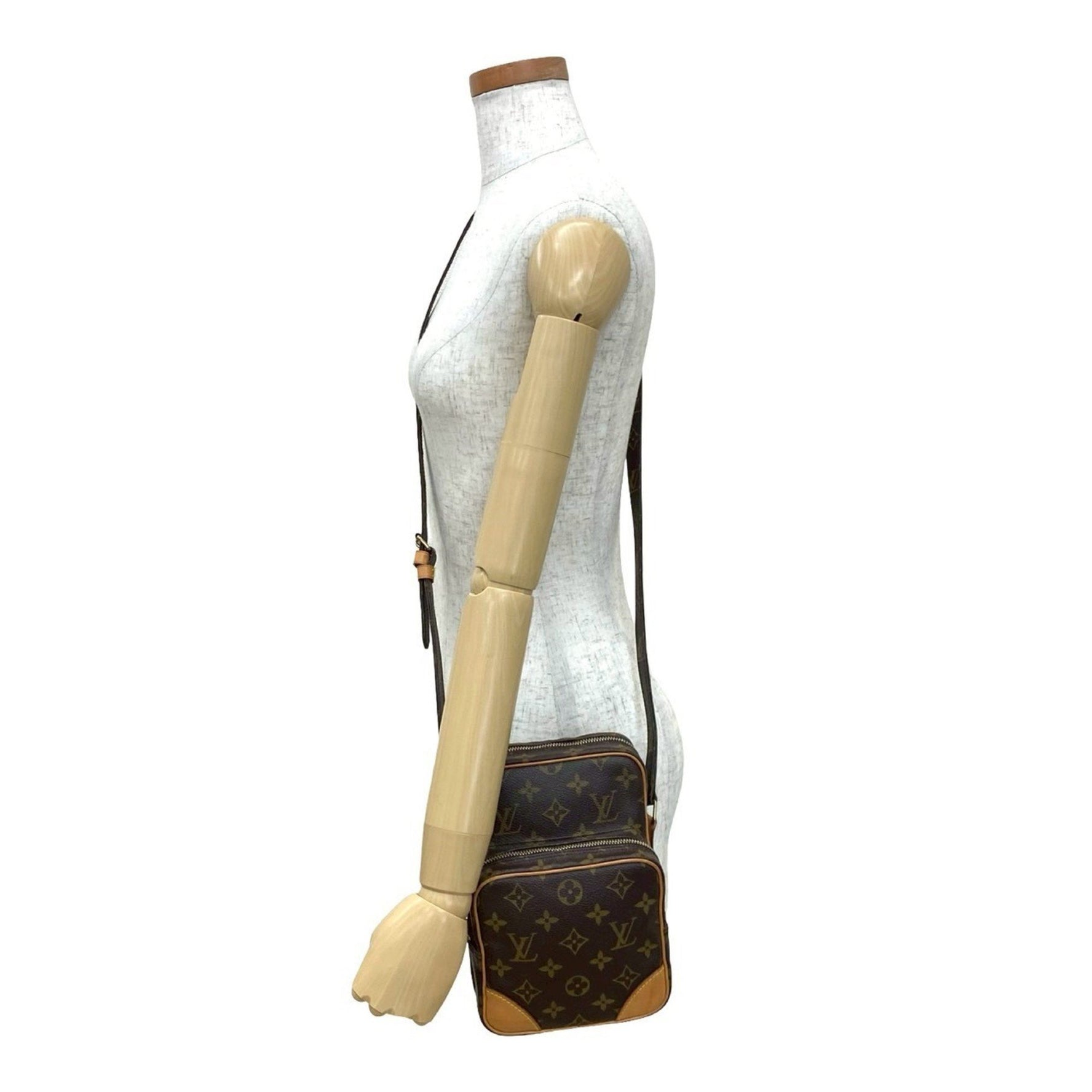 LOUIS VUITTON Amazon Monogram Leather Mini Shoulder Bag/Pochette