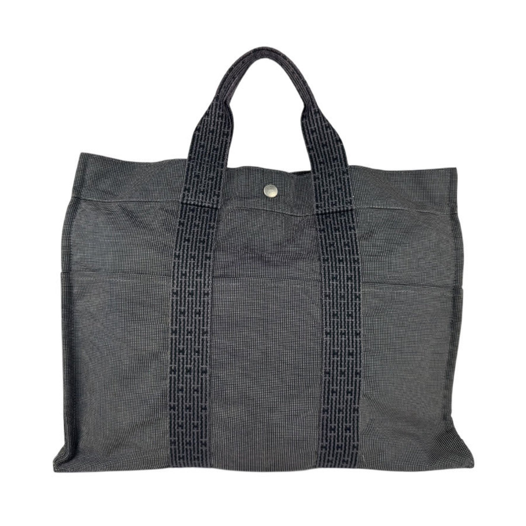 Hermes Hermès Air Line MM Handbag in Nylon Canvas