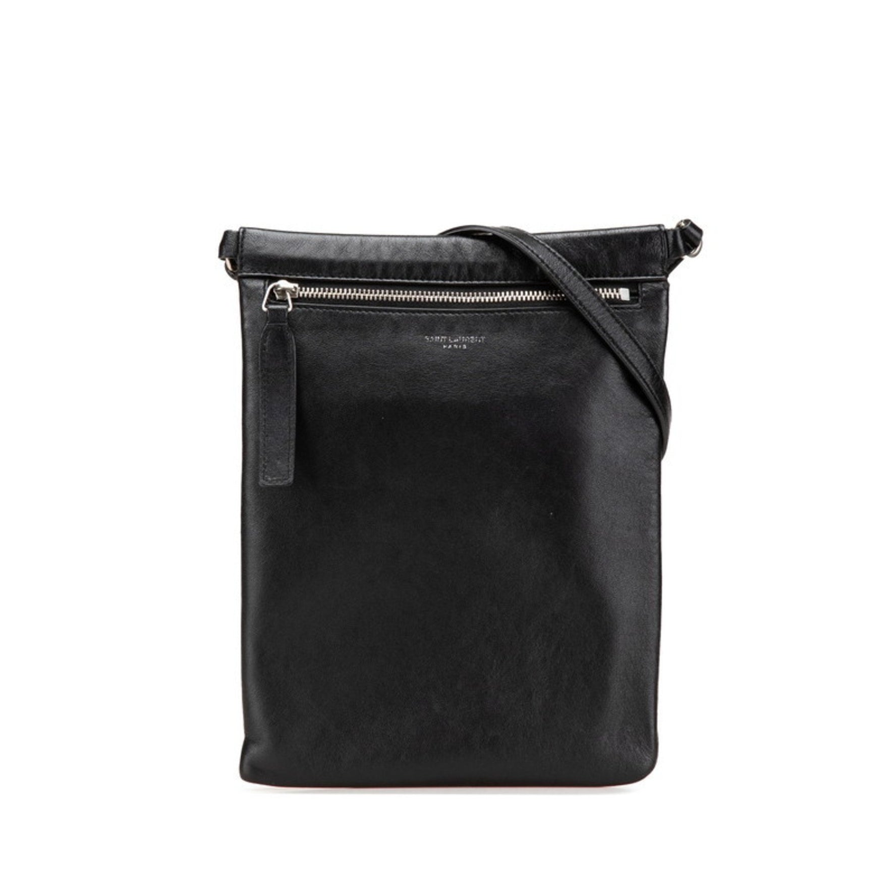 Saint Laurent Logo Shoulder Bag Leather SAINT LAURENT