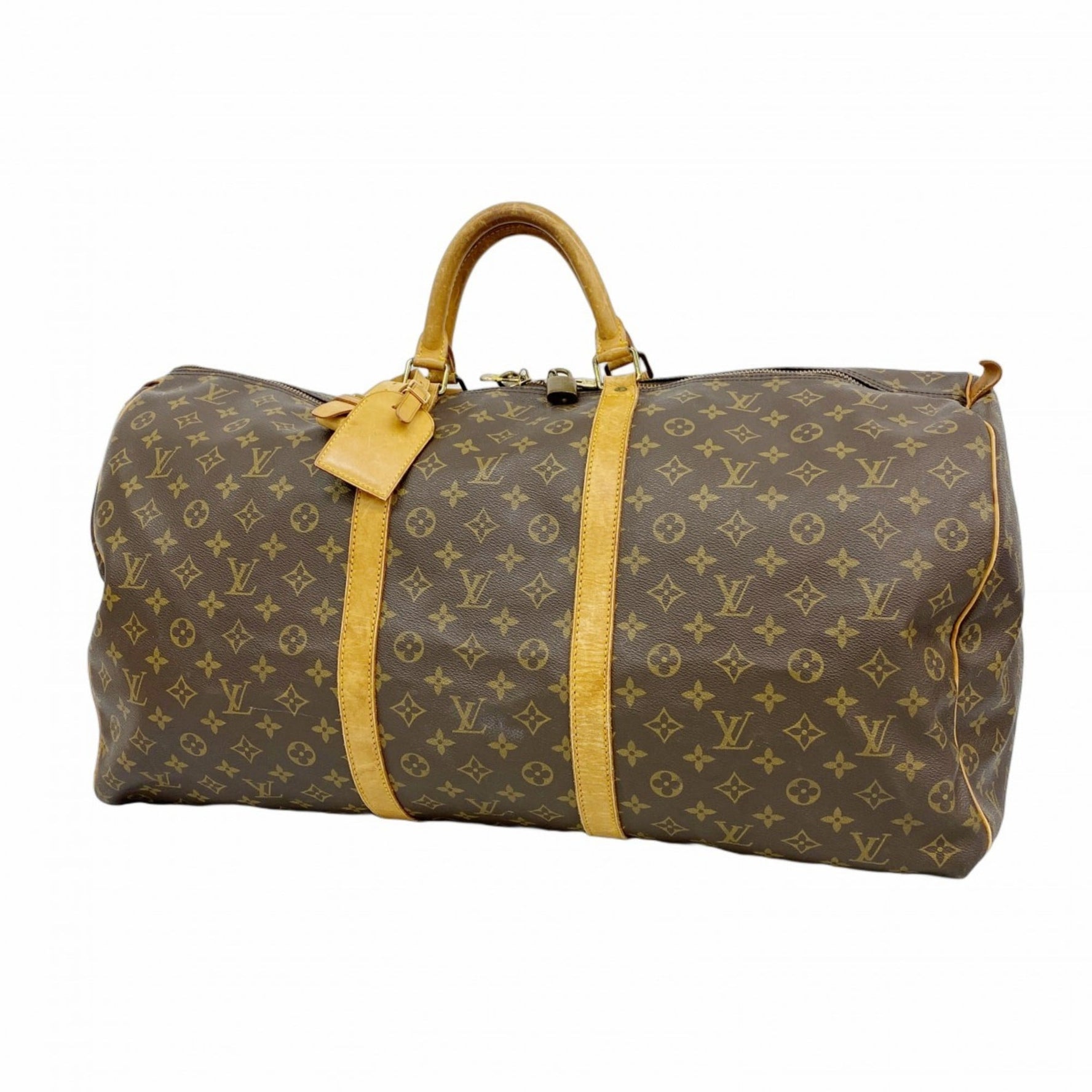 Louis Vuitton Monogram Keepall 60 Boston Bag Men's/Women's