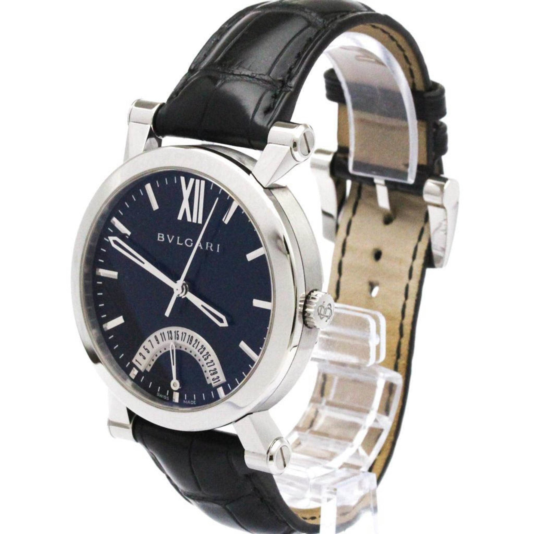BVLGARI Sotirio Bulgari Steel Automatic Watch Polished