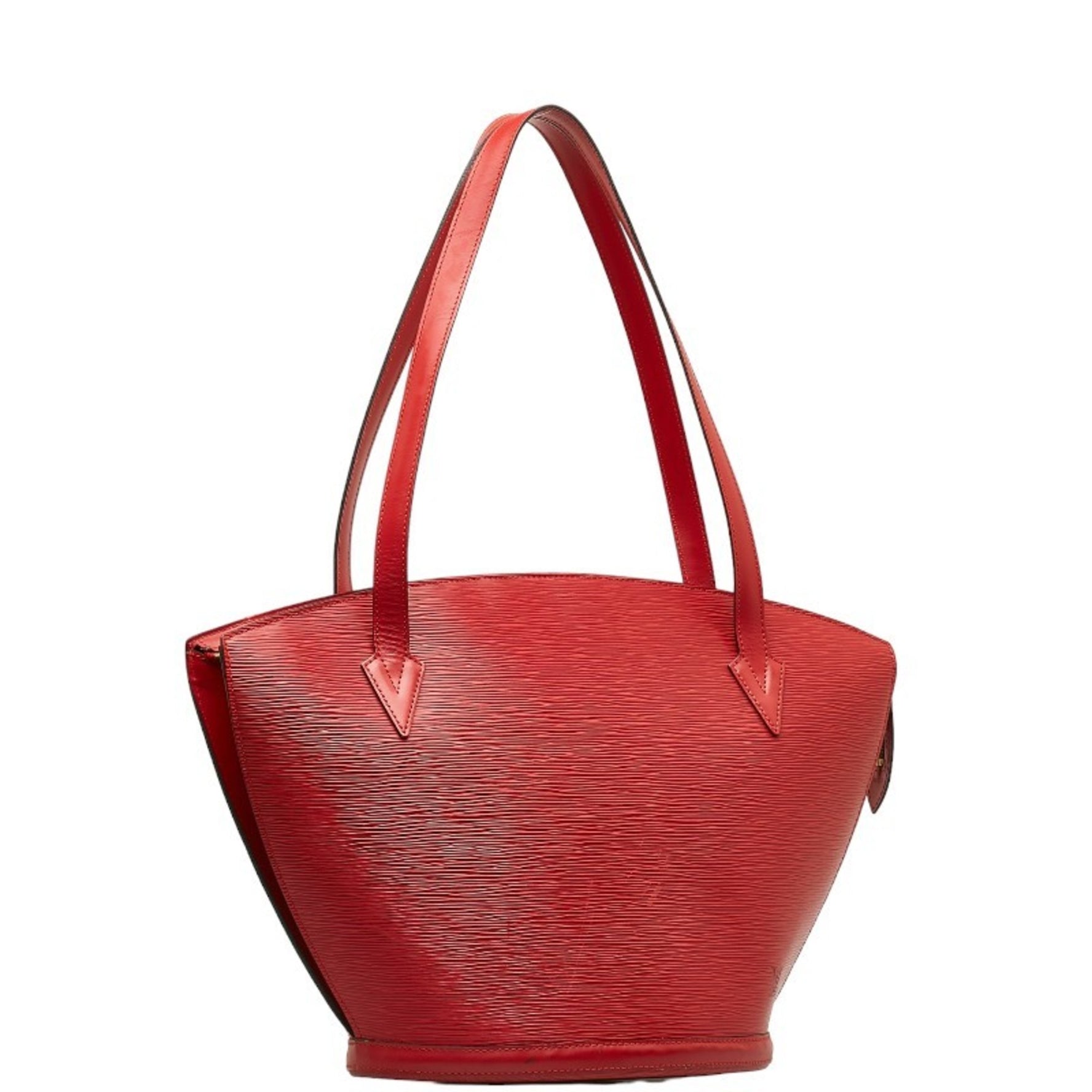 Louis Vuitton Epi Saint Jacques Shoulder Bag Tote M52267 Castilian Red Leather Women's LOUIS VUITTON