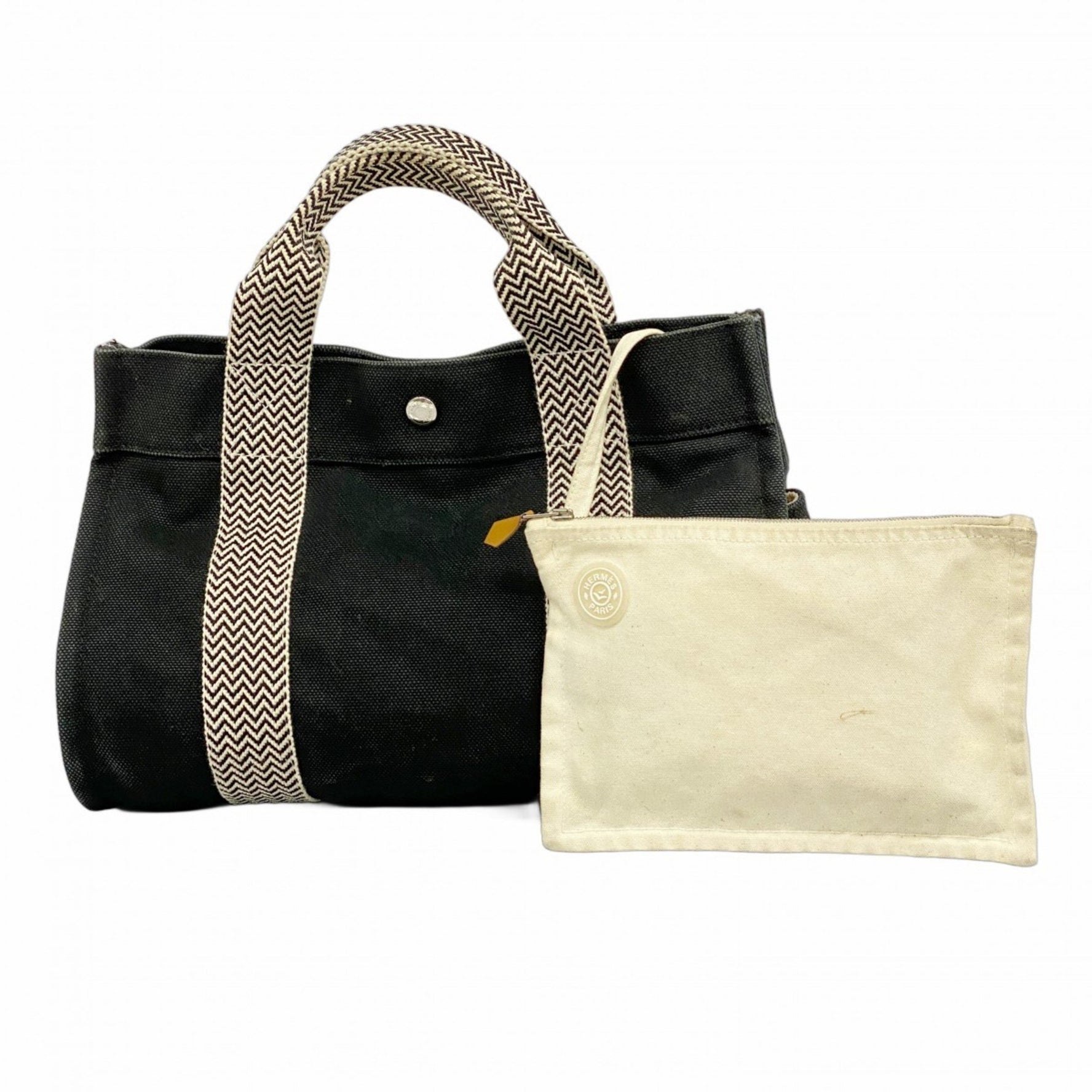 Hermes Hermès Cannes PM Tote Bag, Canvas