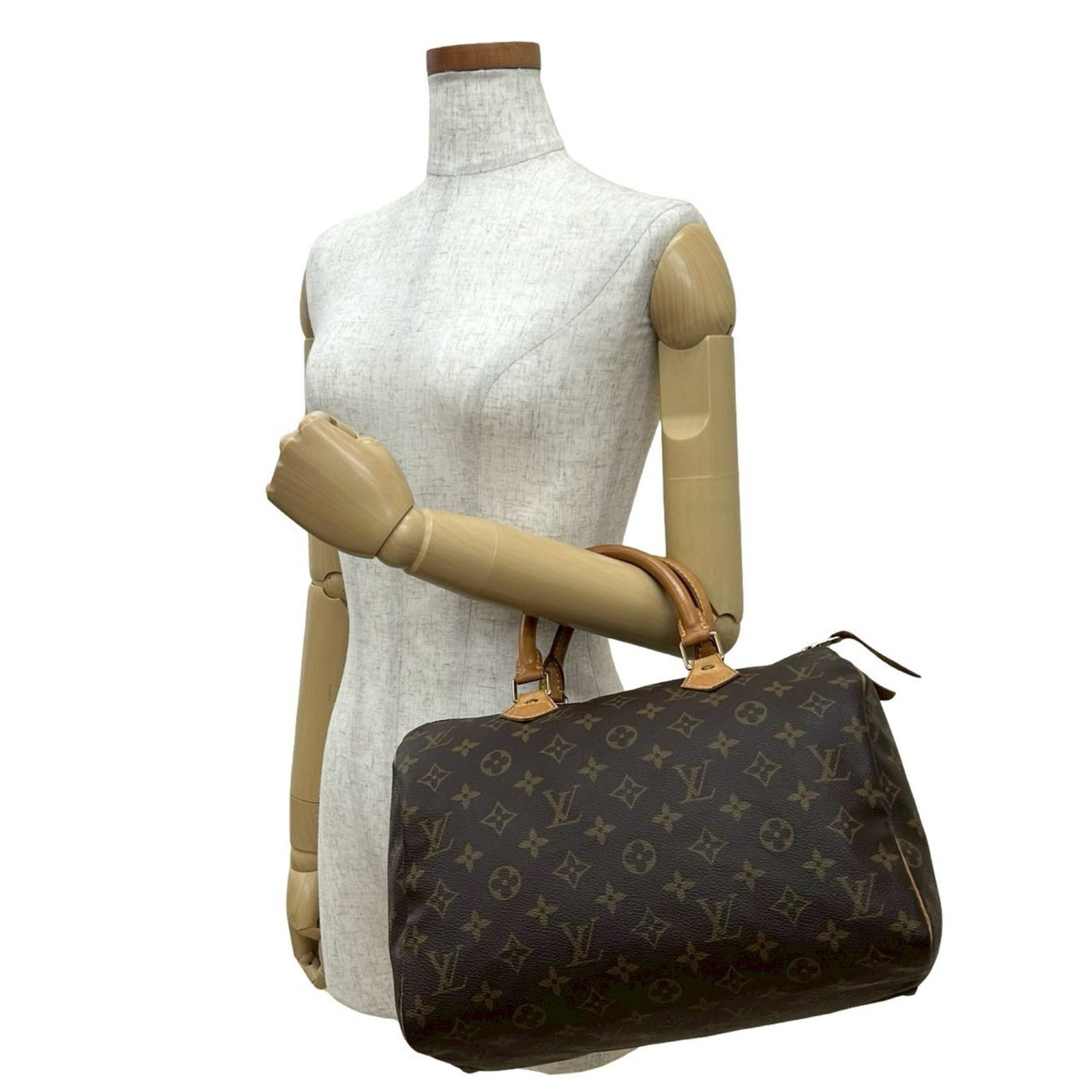 LOUIS VUITTON Speedy 30 Monogram Leather Handbag/Mini Boston Bag