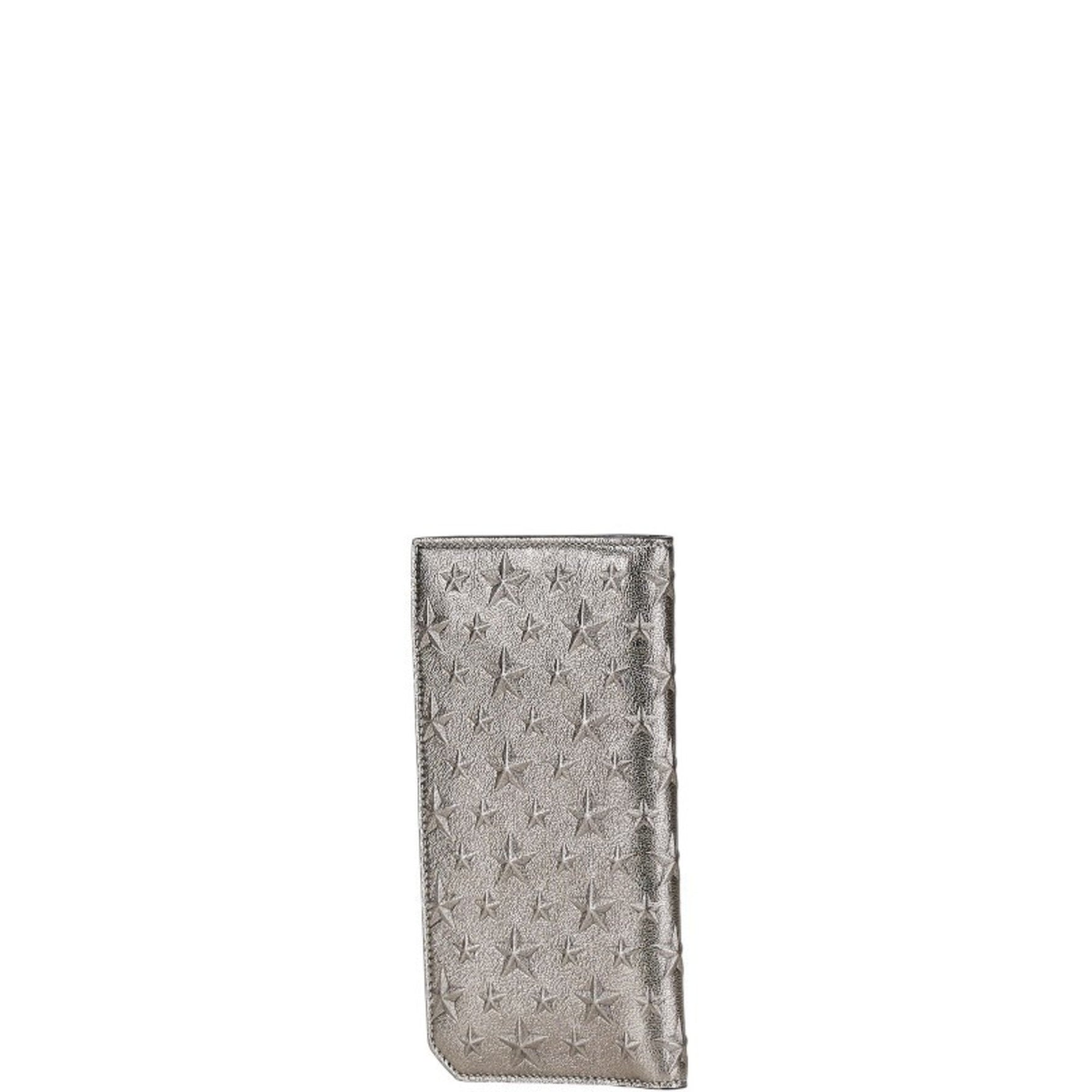 Jimmy Choo Star Studs Bifold Wallet Leather JIMMY CHOO