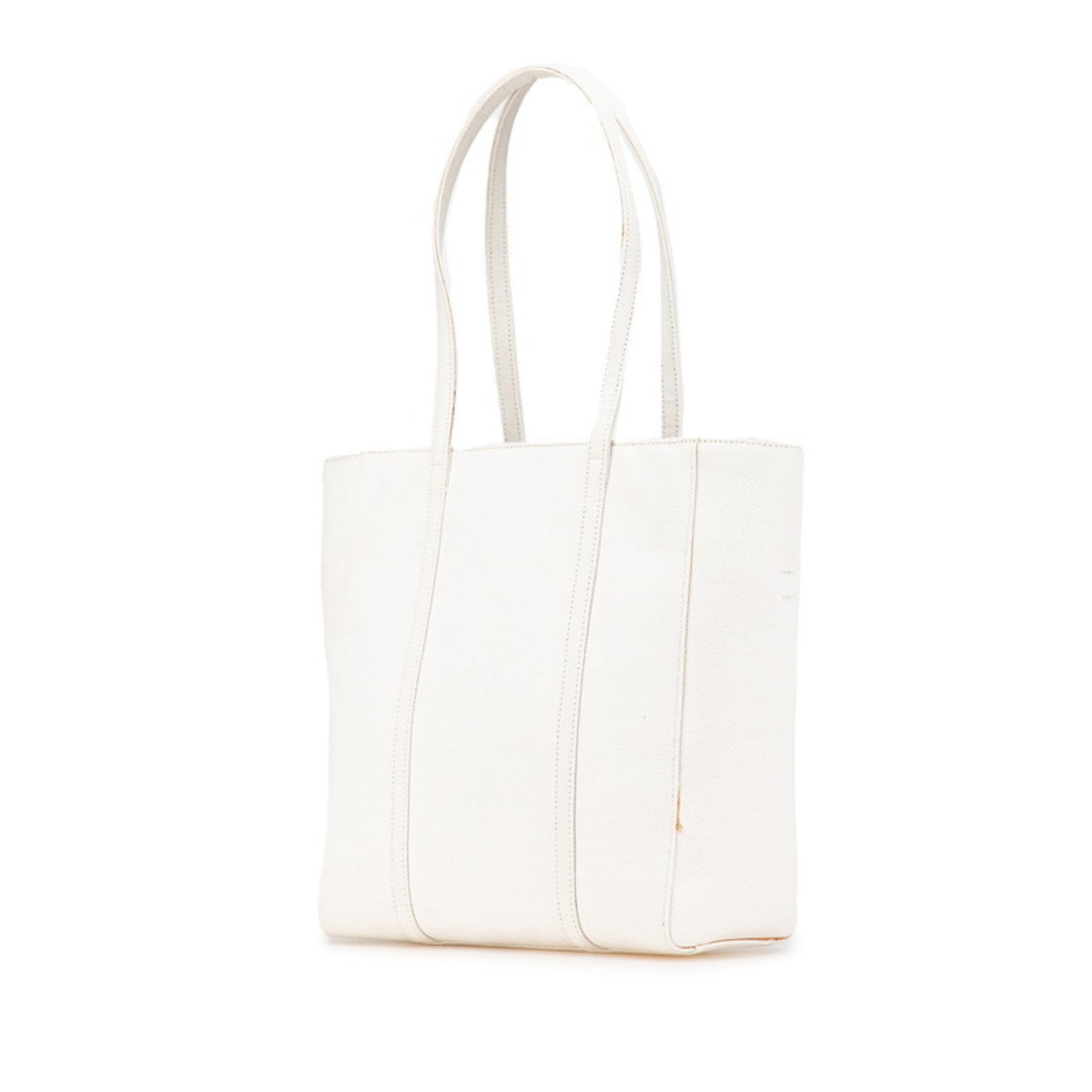 Balenciaga Everyday Tote Bag Shoulder White Canvas Women's BALENCIAGA