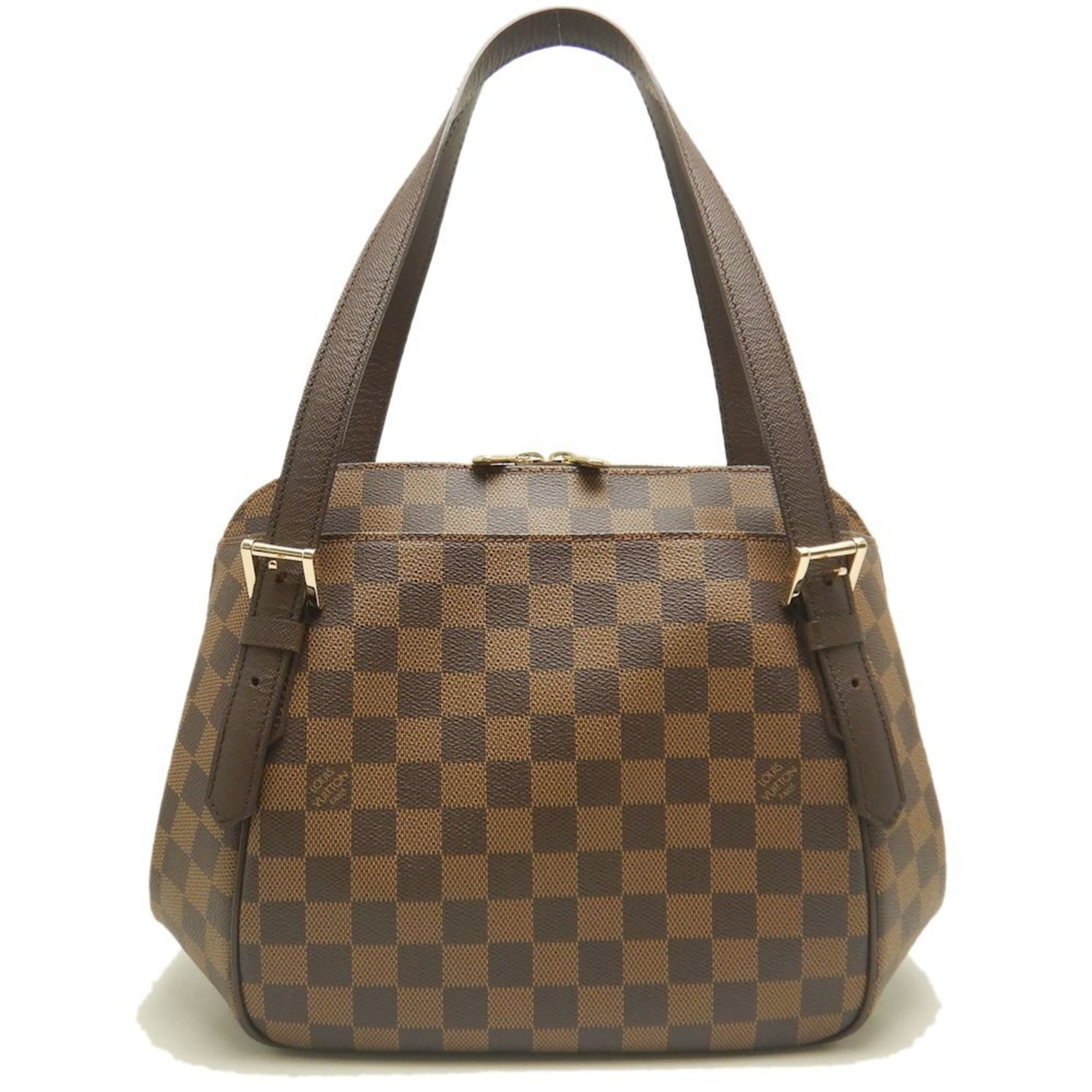 Louis Vuitton Damier Belem MM Ebene Shoulder Bag