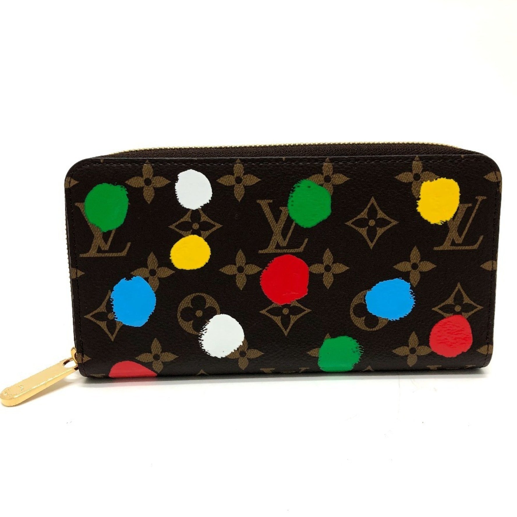 Louis Vuitton Monogram Zippy Wallet, Yayoi Kusama Long Canvas