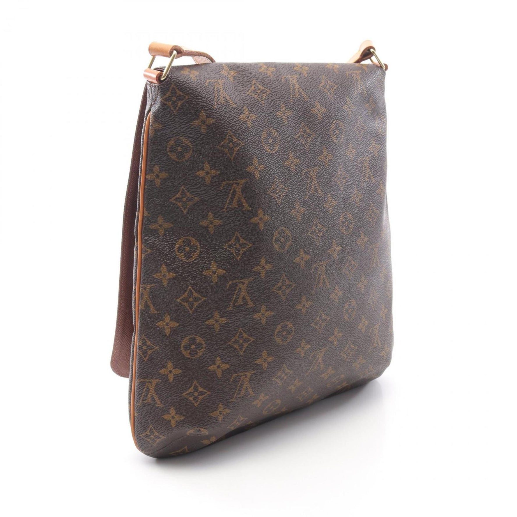 Louis Vuitton Musette Monogram Shoulder Bag, Coated Canvas and Leather, Brown