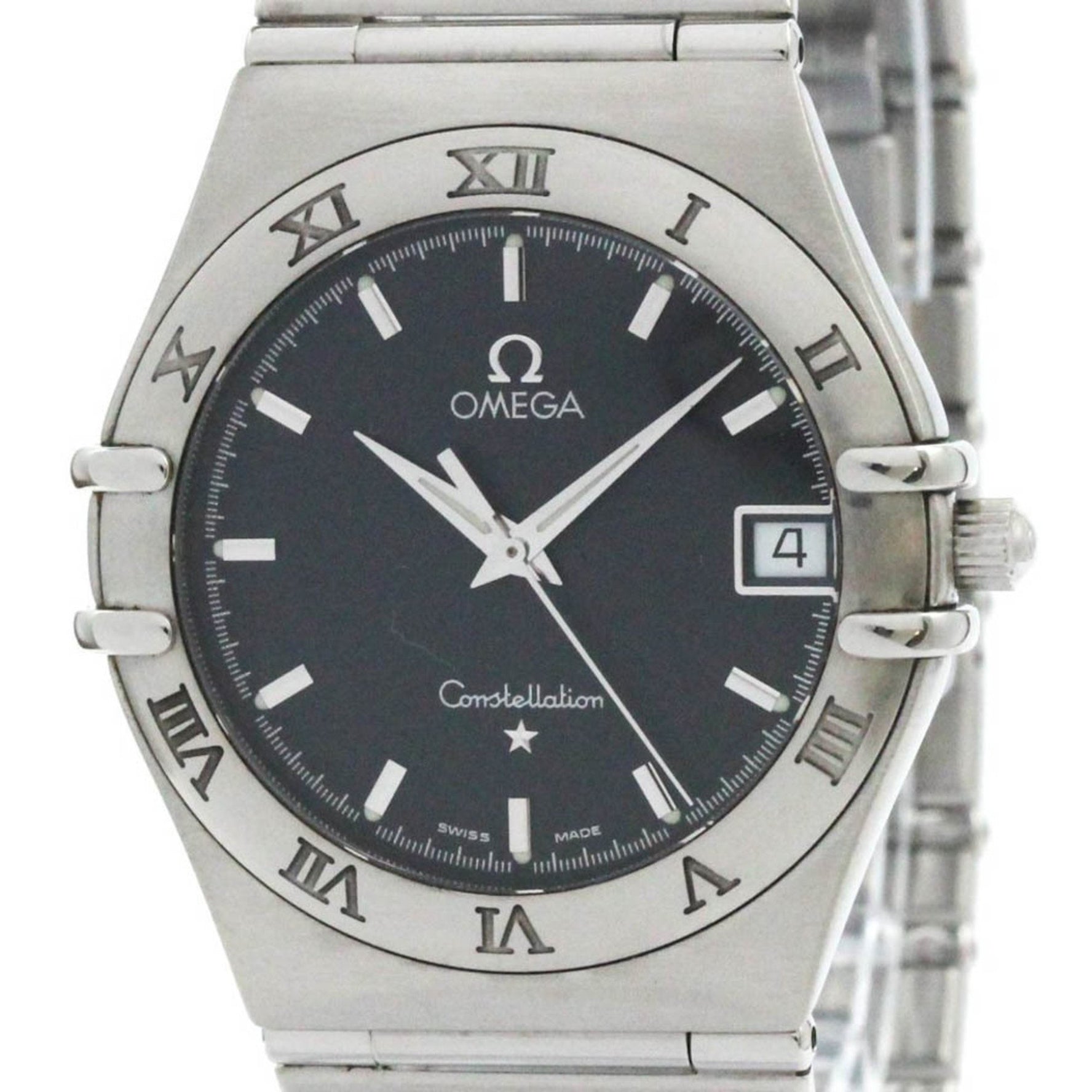 Polished OMEGA Constellation Stainless Steel Quartz Watch 1512.40