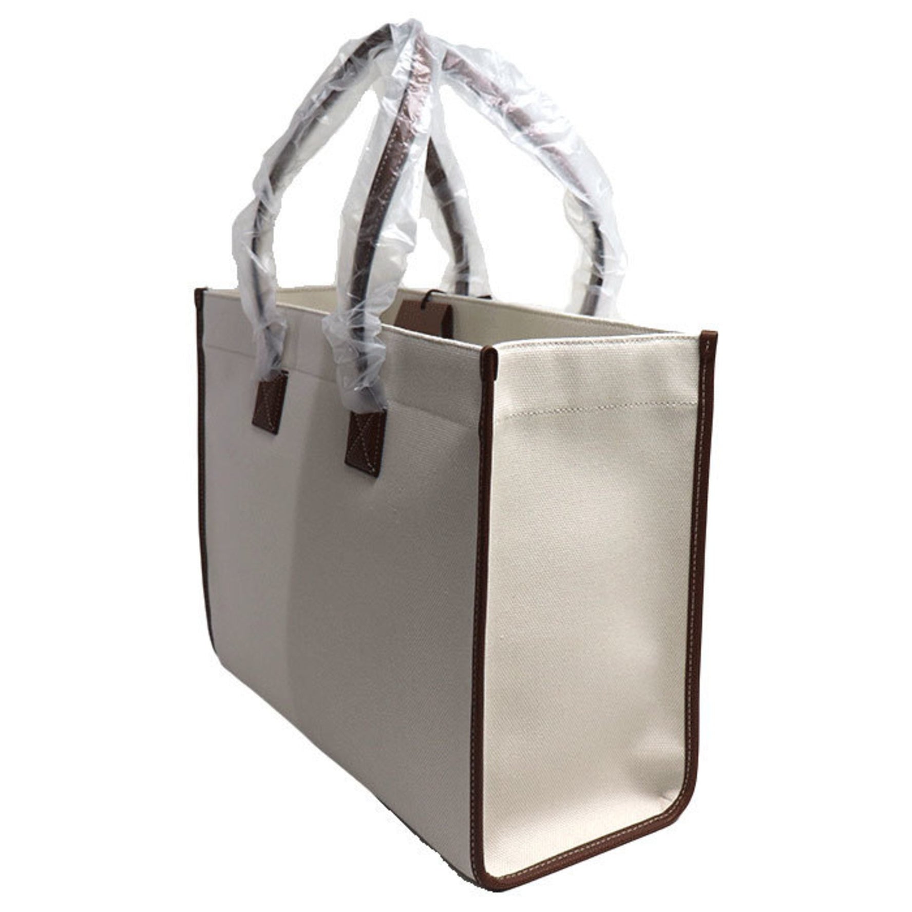 BURBERRY Medium Freya Tote Bag Natural/Tan A1395 Women's
