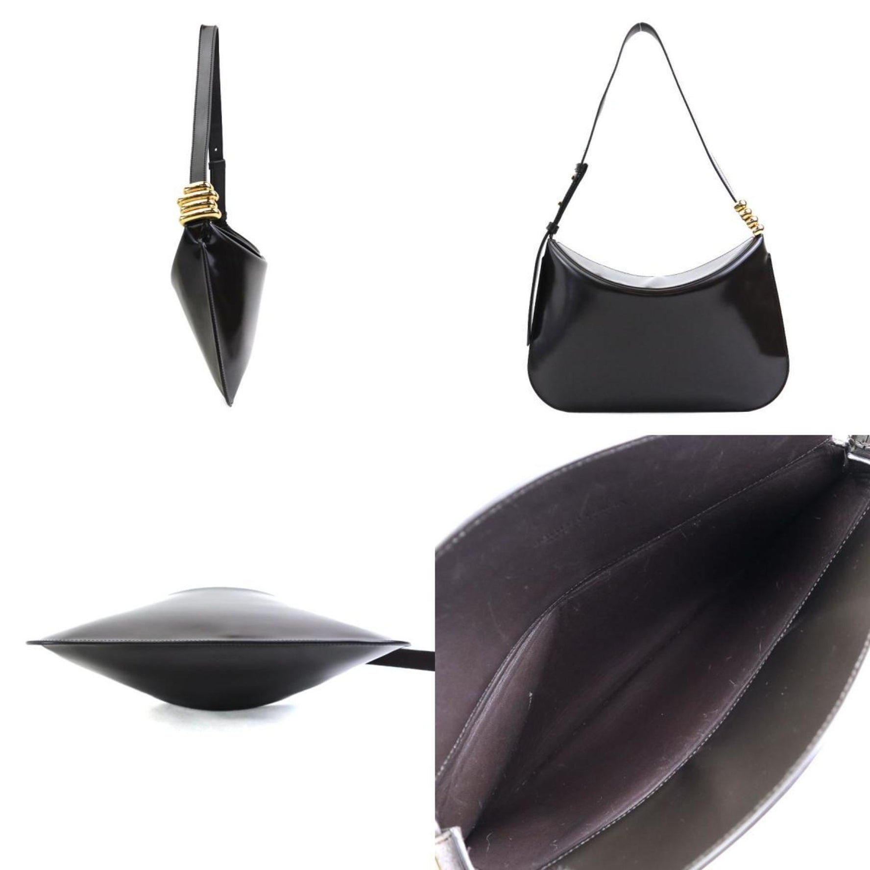 BOTTEGA VENETA shoulder bag in patent leather