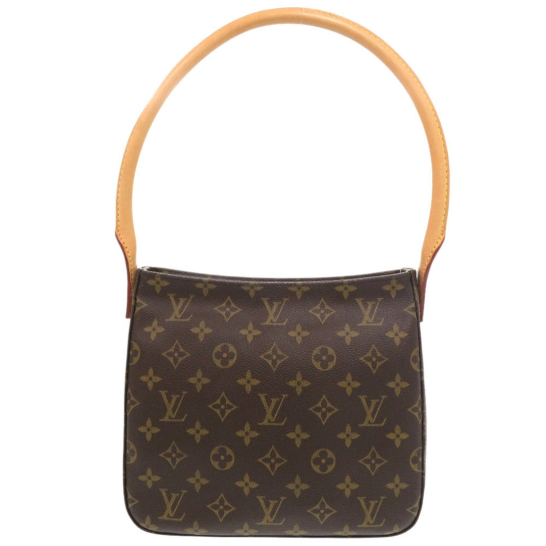 Louis Vuitton Looping MM Monogram Brown Shoulder Bag 1011 LOUIS VUITTON
