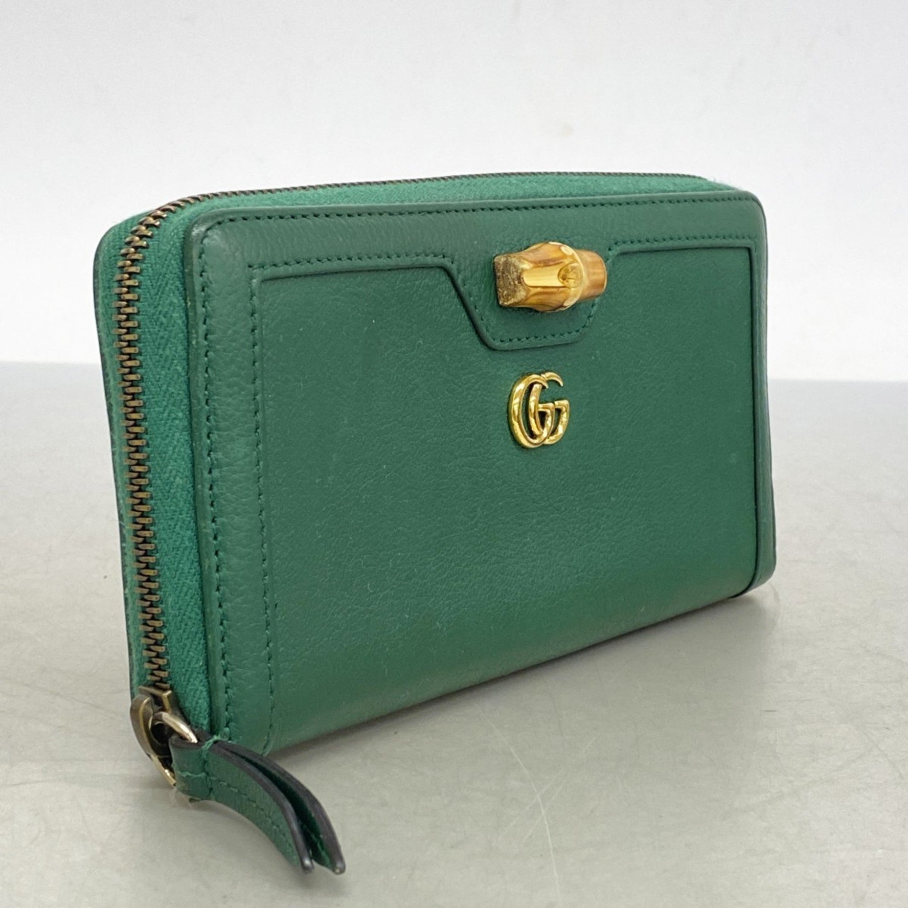 Gucci Bamboo Diana Long Wallet Leather