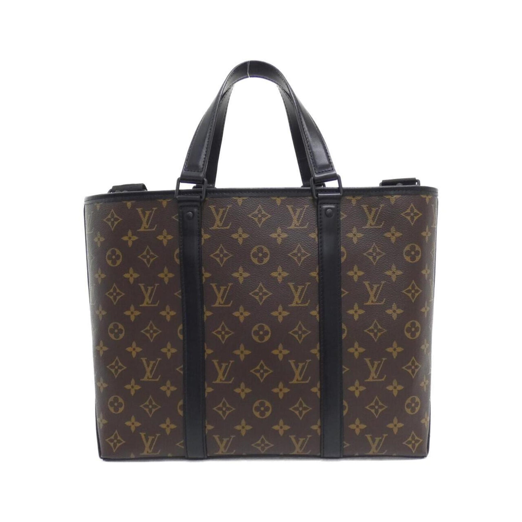 Louis Vuitton Monogram Macassar Weekend Tote PM Handbag