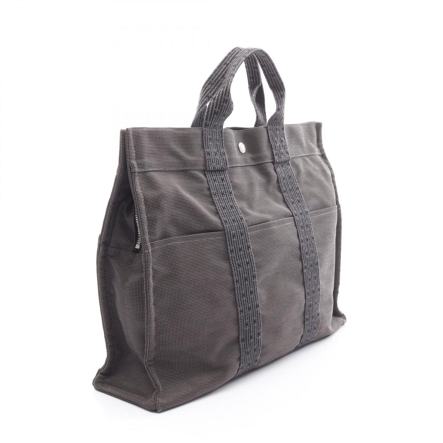 Hermes Hermès Air Line MM Tote Bag, Nylon Canvas, Men's and