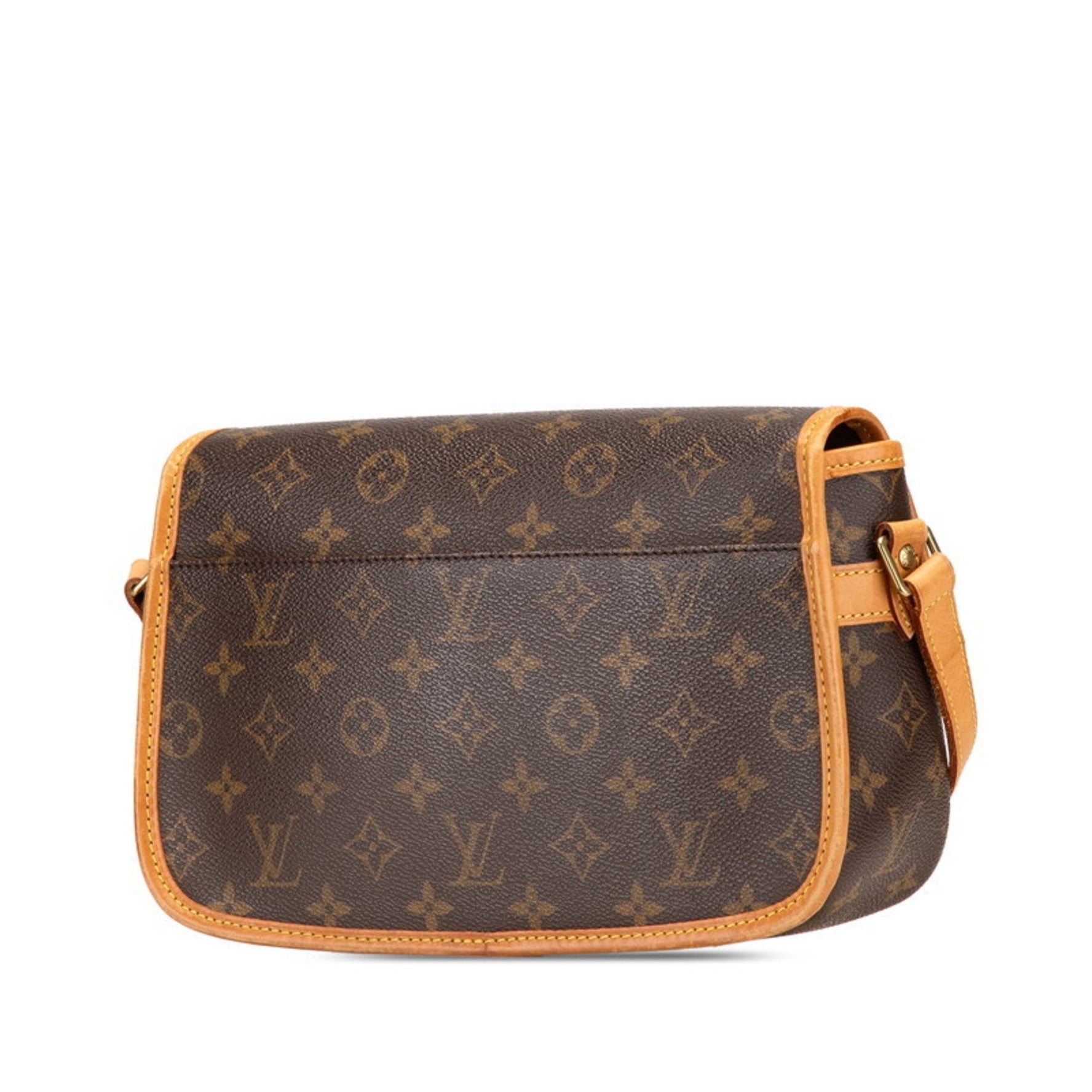 Louis Vuitton Monogram Sologne Crossbody Shoulder Bag PVC Leather
