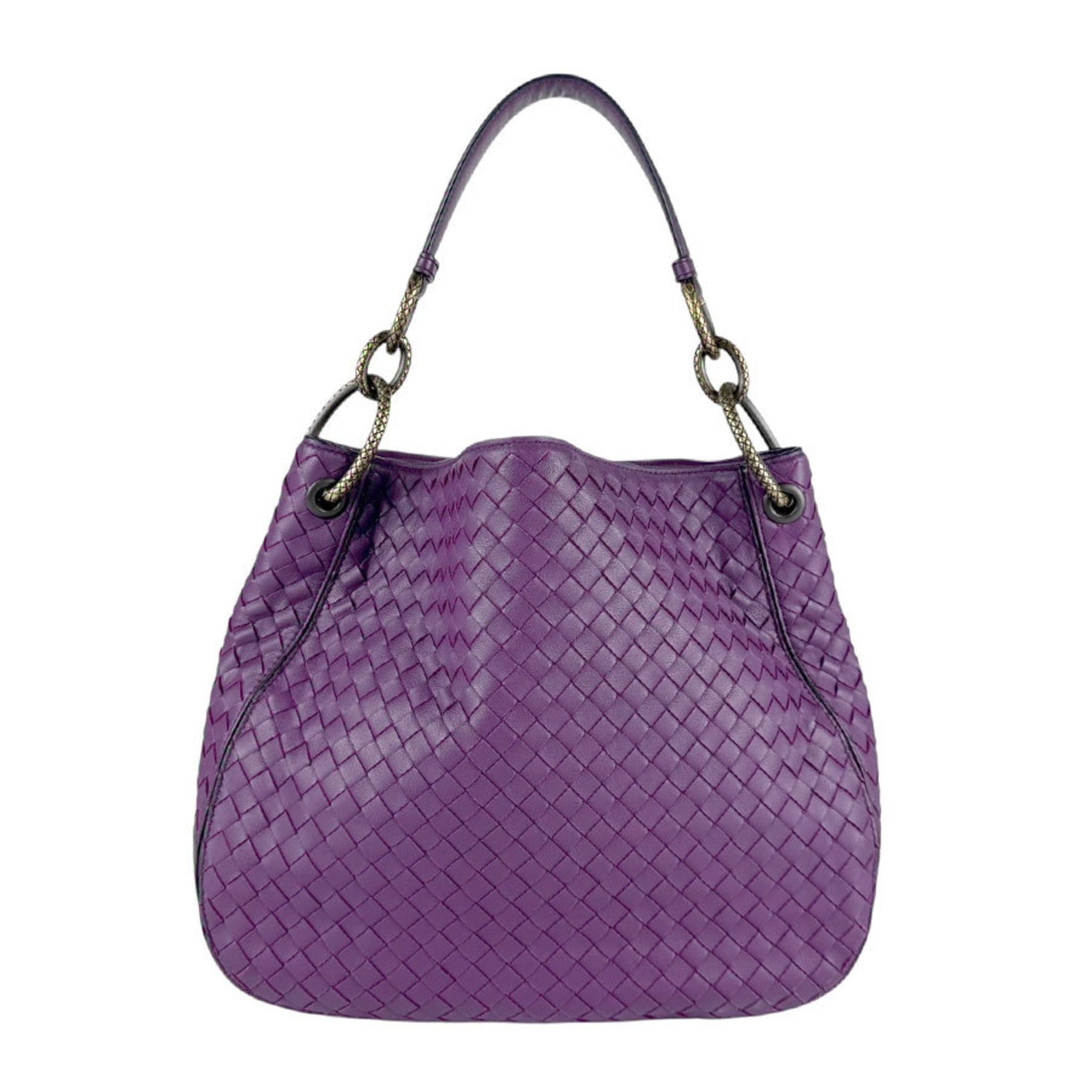 Bottega Veneta Intrecciato Leather Handbag