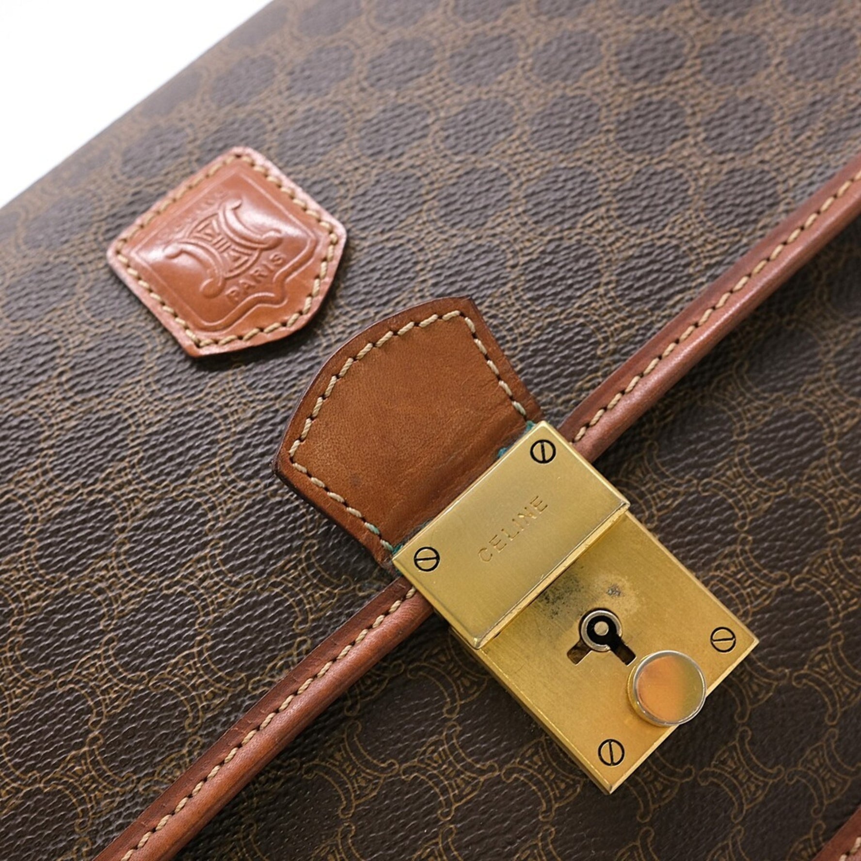 CELINE Macadam clutch bag, second