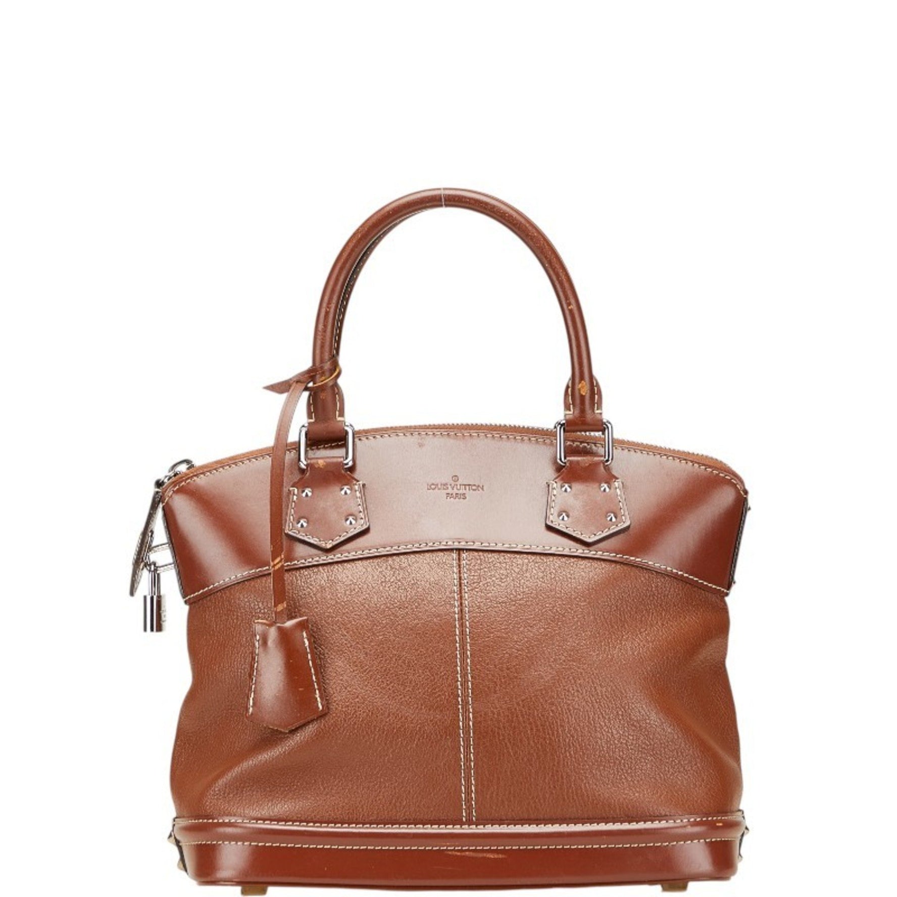 Louis Vuitton Suhali Lockit PM Handbag Leather LOUIS VUITTON