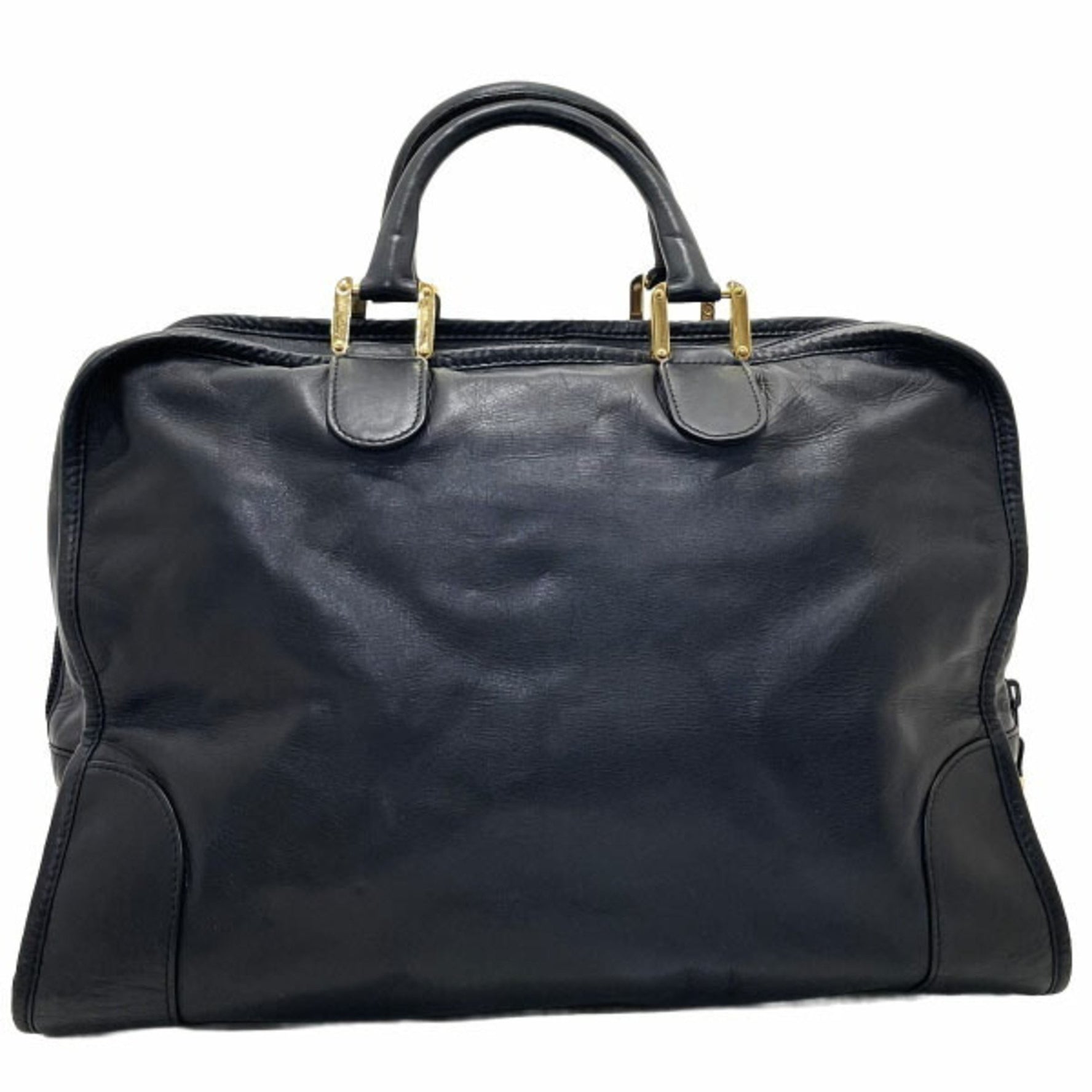 Loewe Amazona 40 Handbag in Leather, Anagram Boston Bag, and Tote Bag