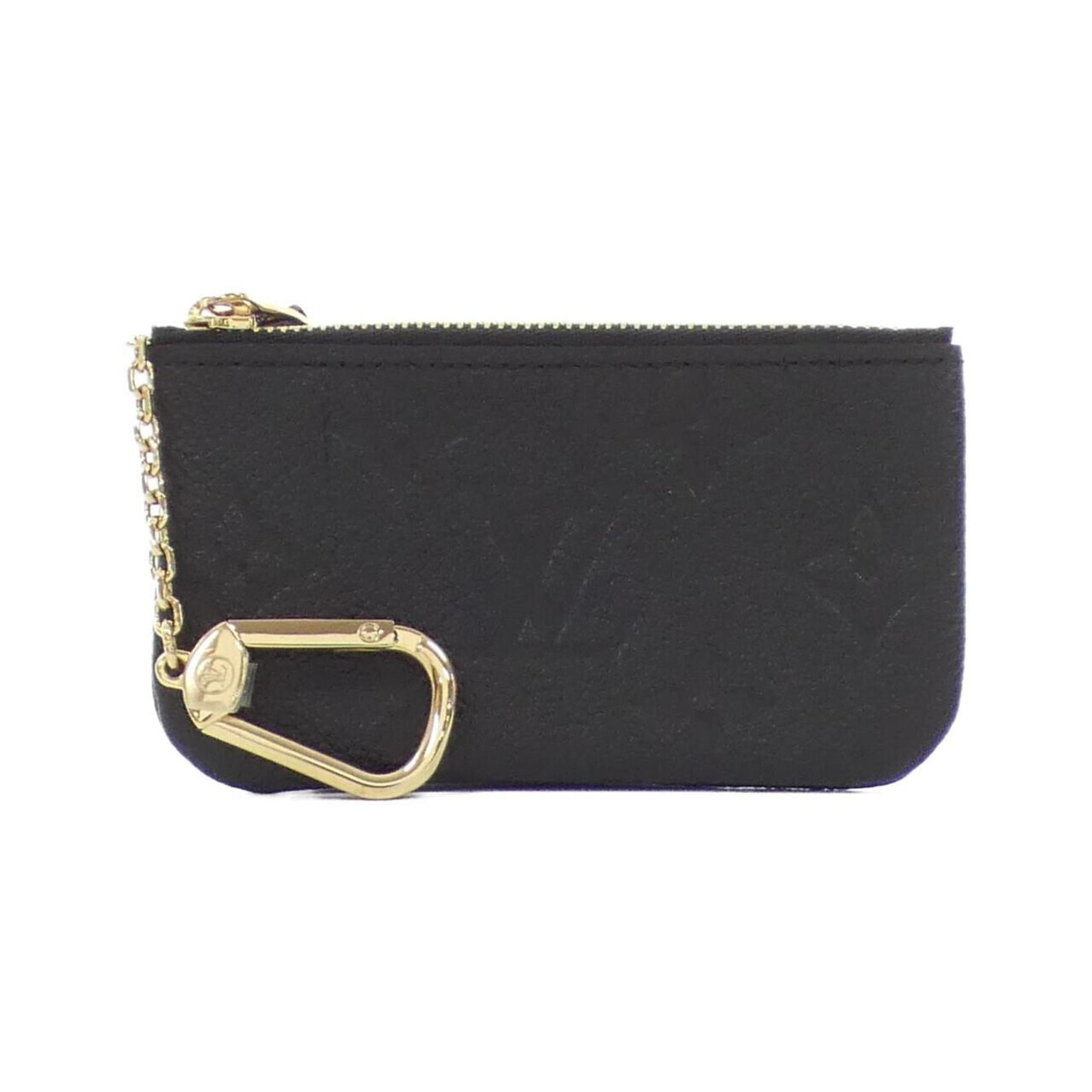 Louis Vuitton Monogram Empreinte Card Key Case Pochette Cle M80879 Coin &