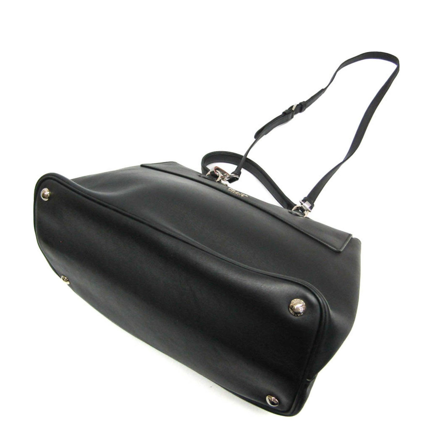 Prada Women's Leather Handbag,Shoulder Bag Black
