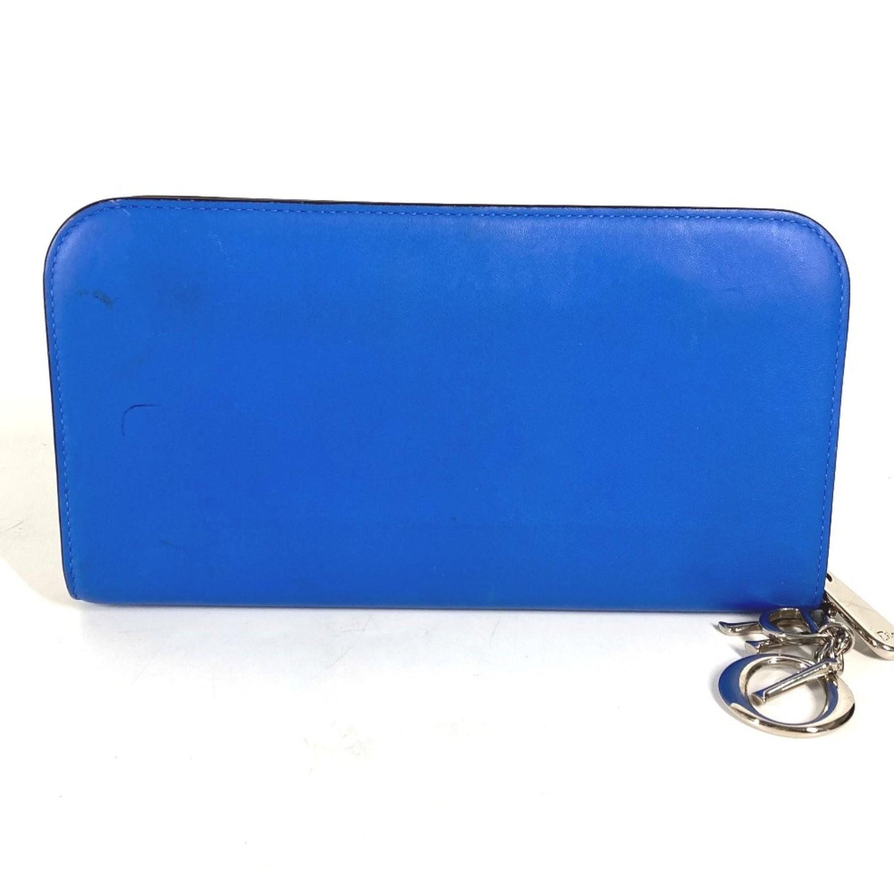 Christian Dior Long wallet Zip Around Long Wallet Black