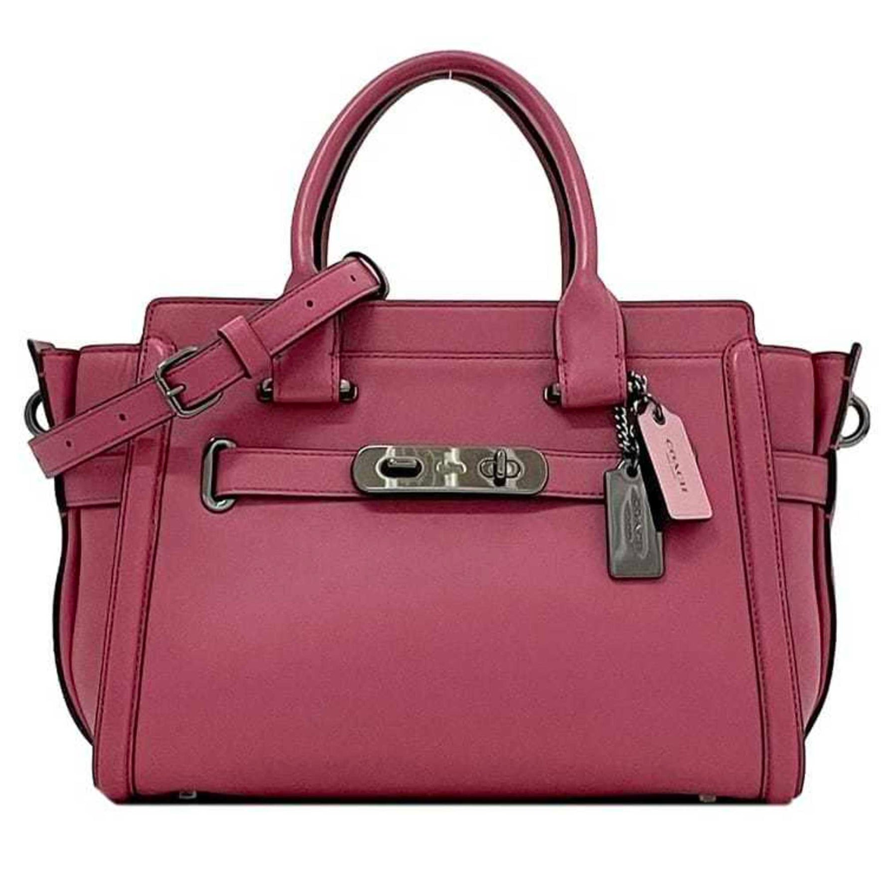 Coach Bag Swagger 27 Leather Crossbody