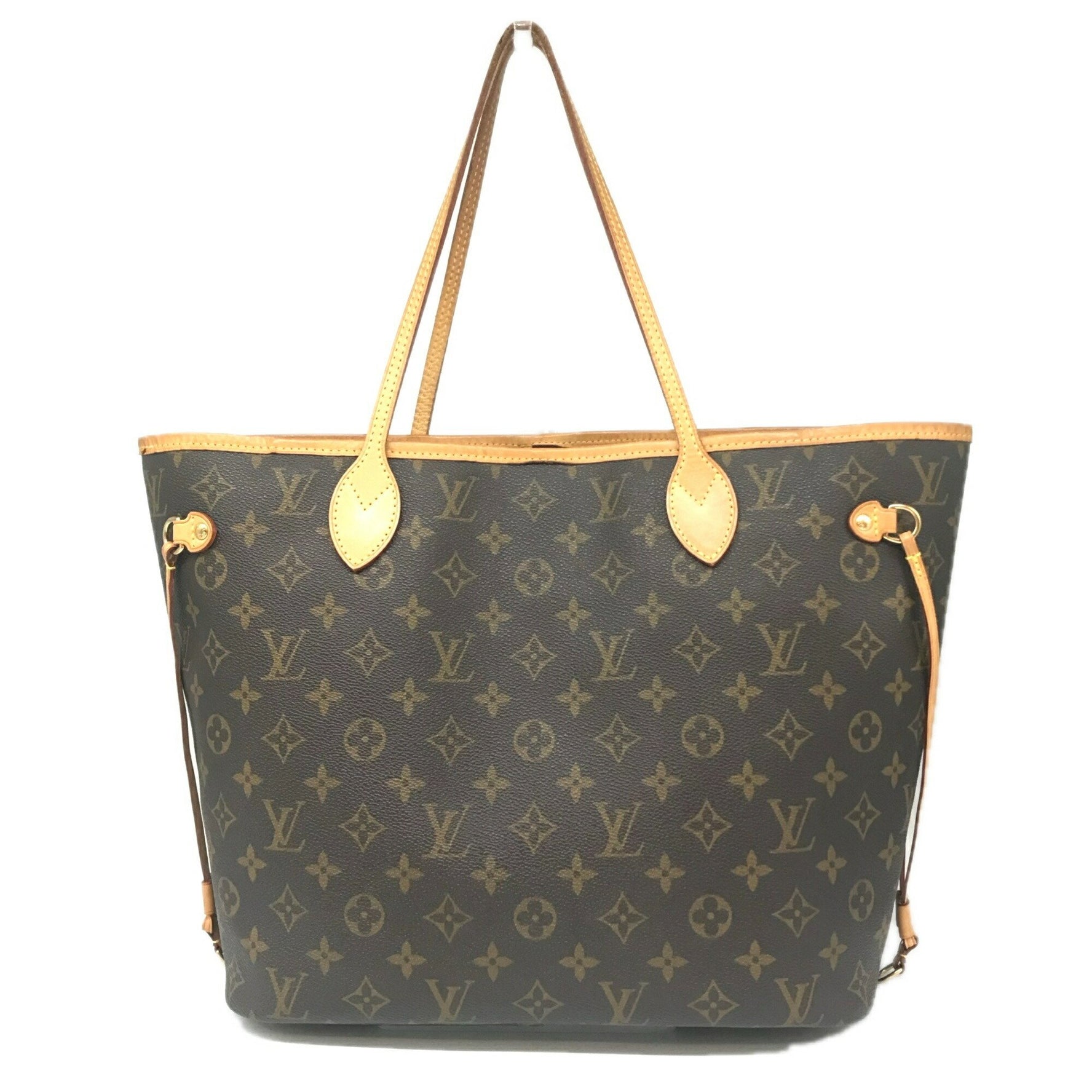 Louis Vuitton Neverfull MM Monogram Tote Bag Brown Canvas