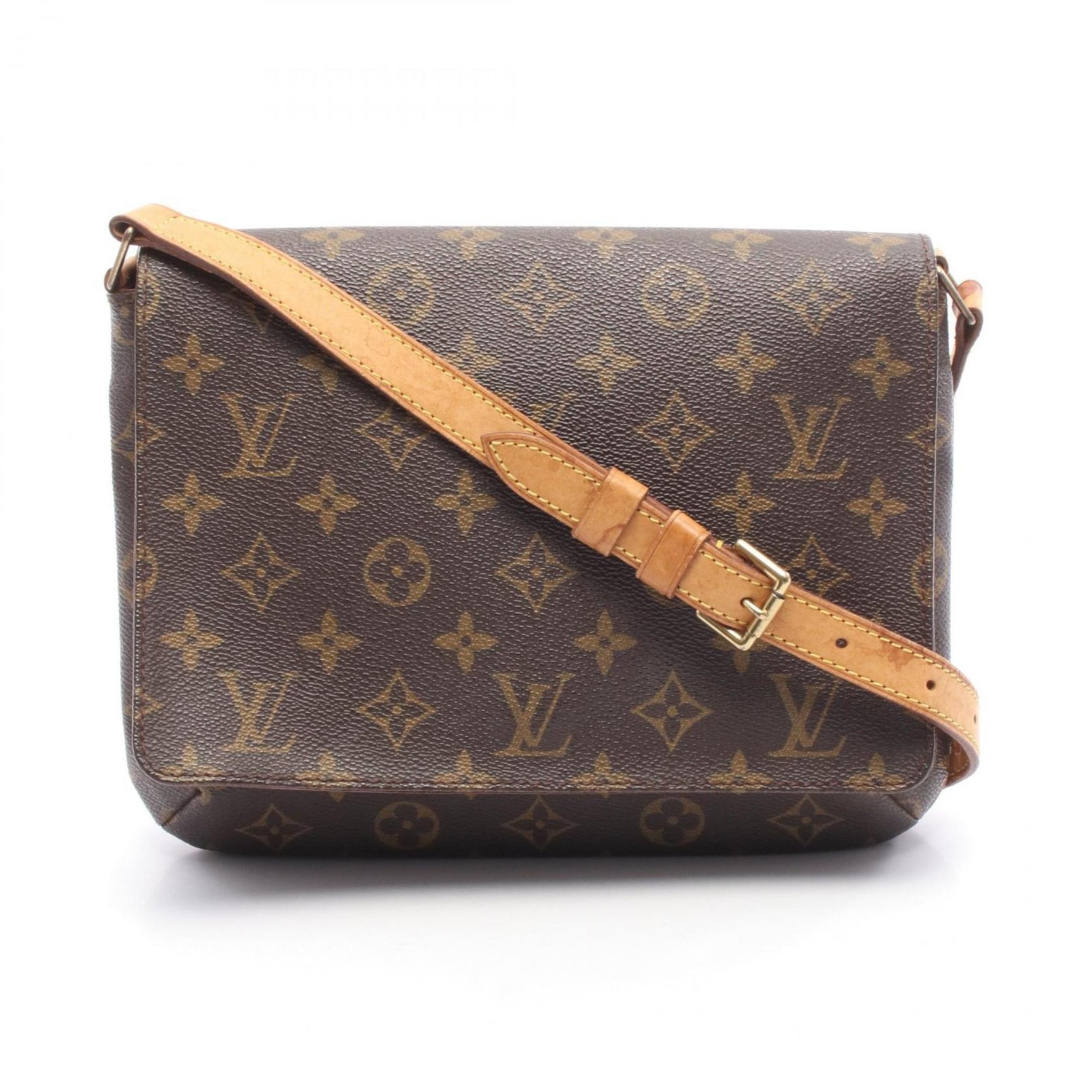Louis Vuitton Musette Tango Short Strap Shoulder Bag, Coated Canvas and Leather, Monogram
